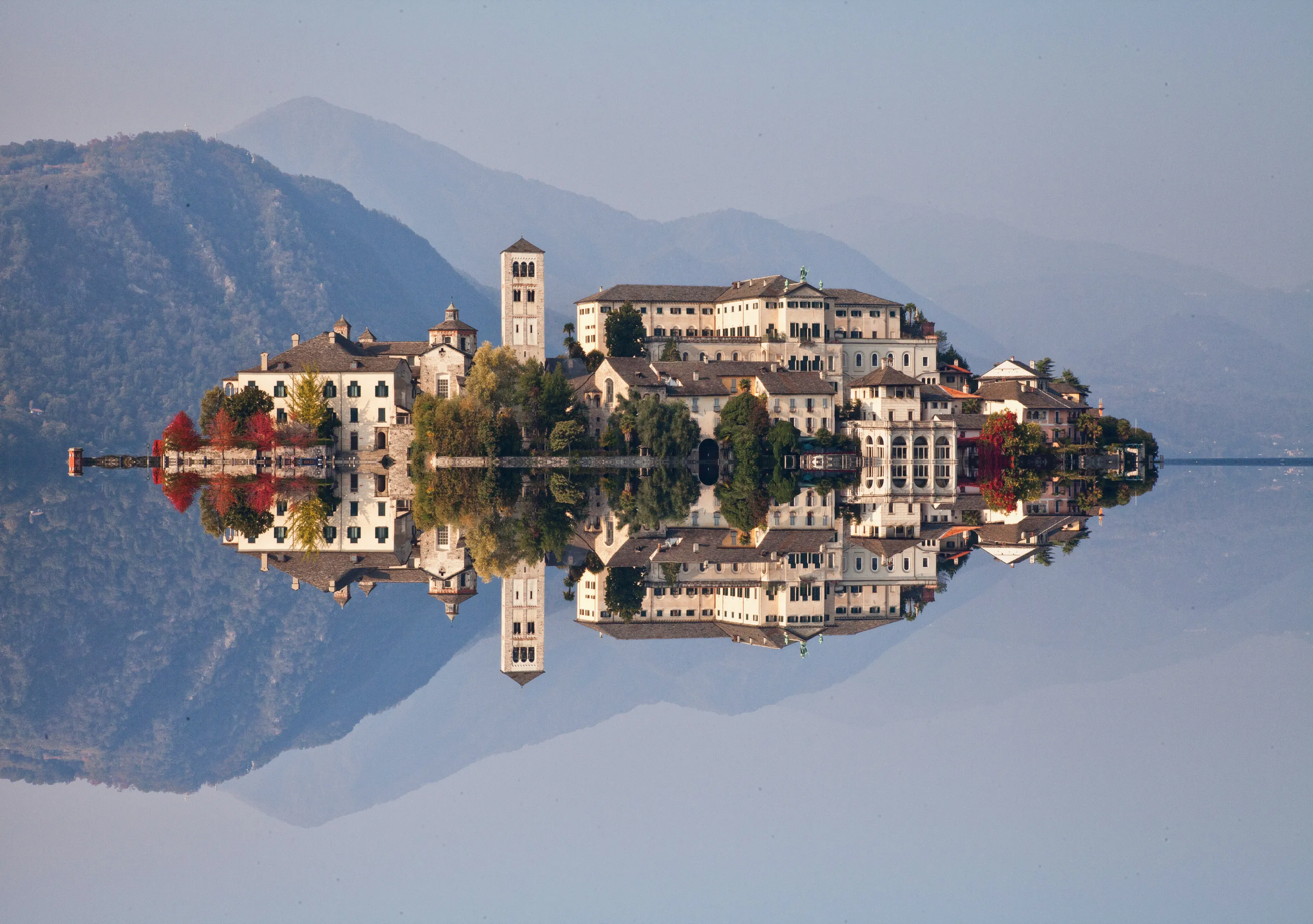 Lake Orta - Basilica di San Giulio - Northern Italy