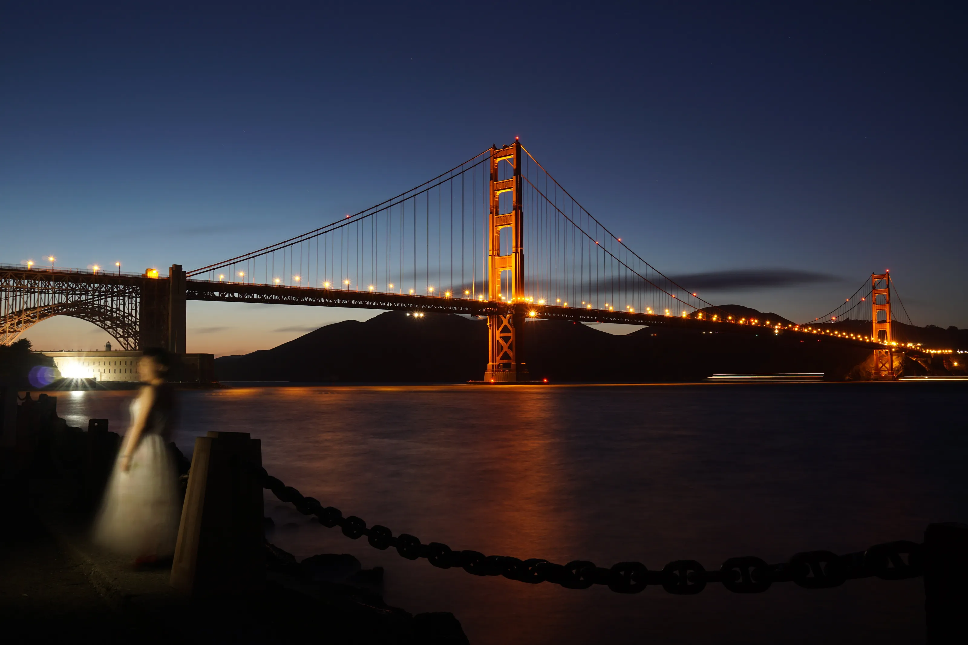 The ghost and the bridge