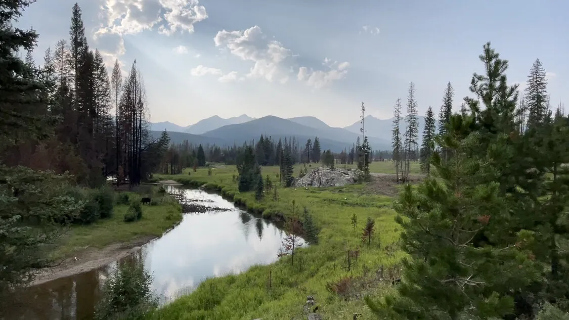 Afternoon in the Rocky Mountains