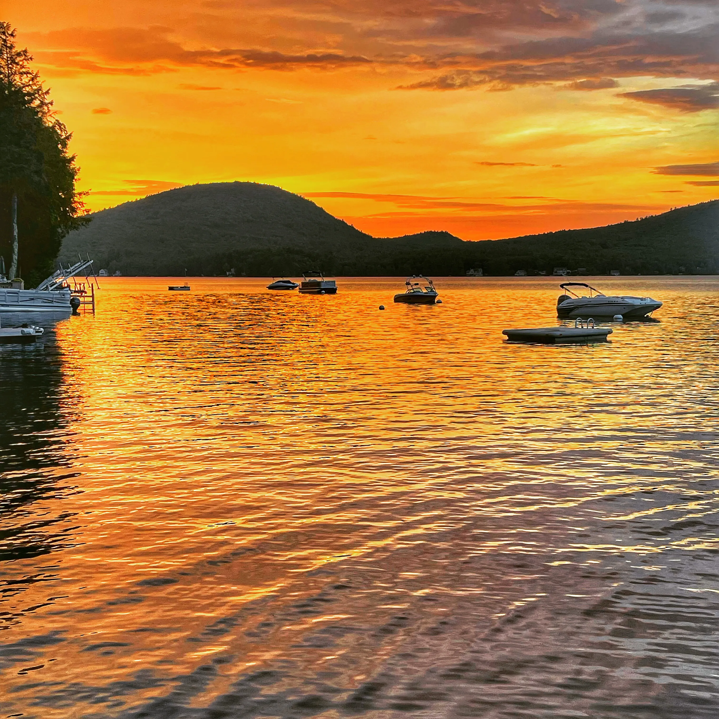 Sunset in New England