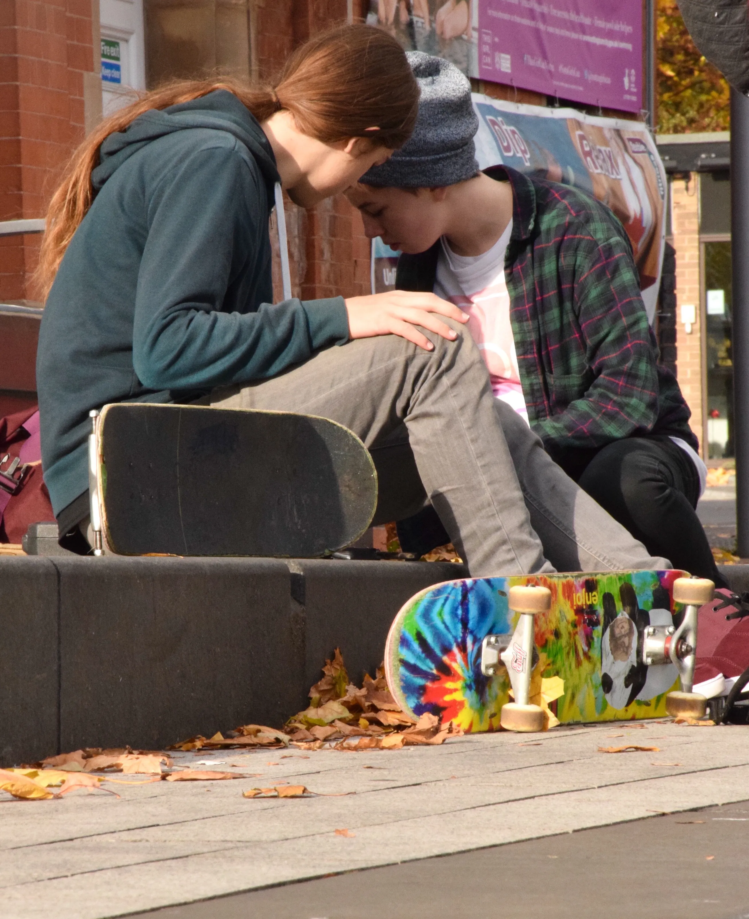 Skateboarders