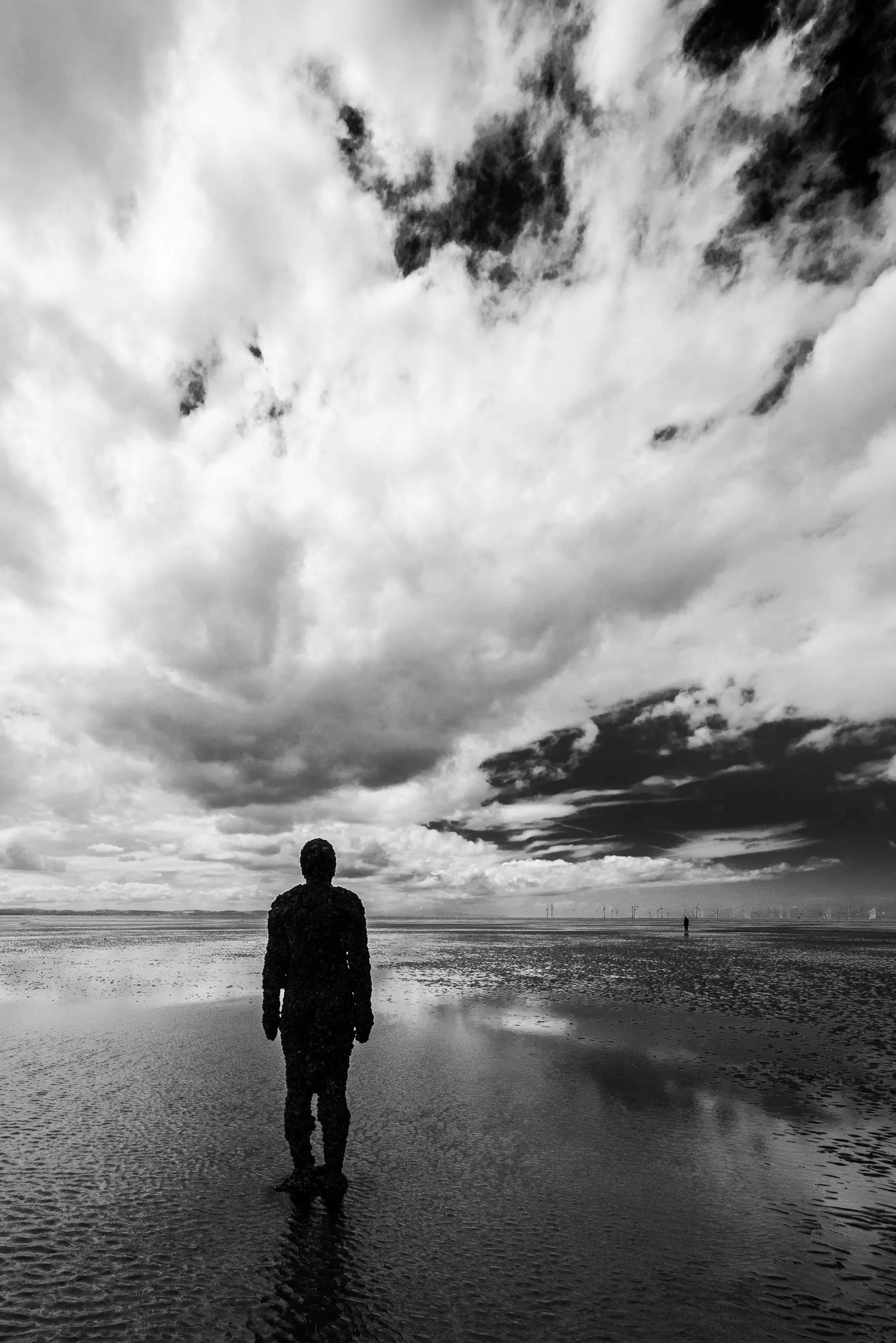 Crosby Beach: 'Another Place.'