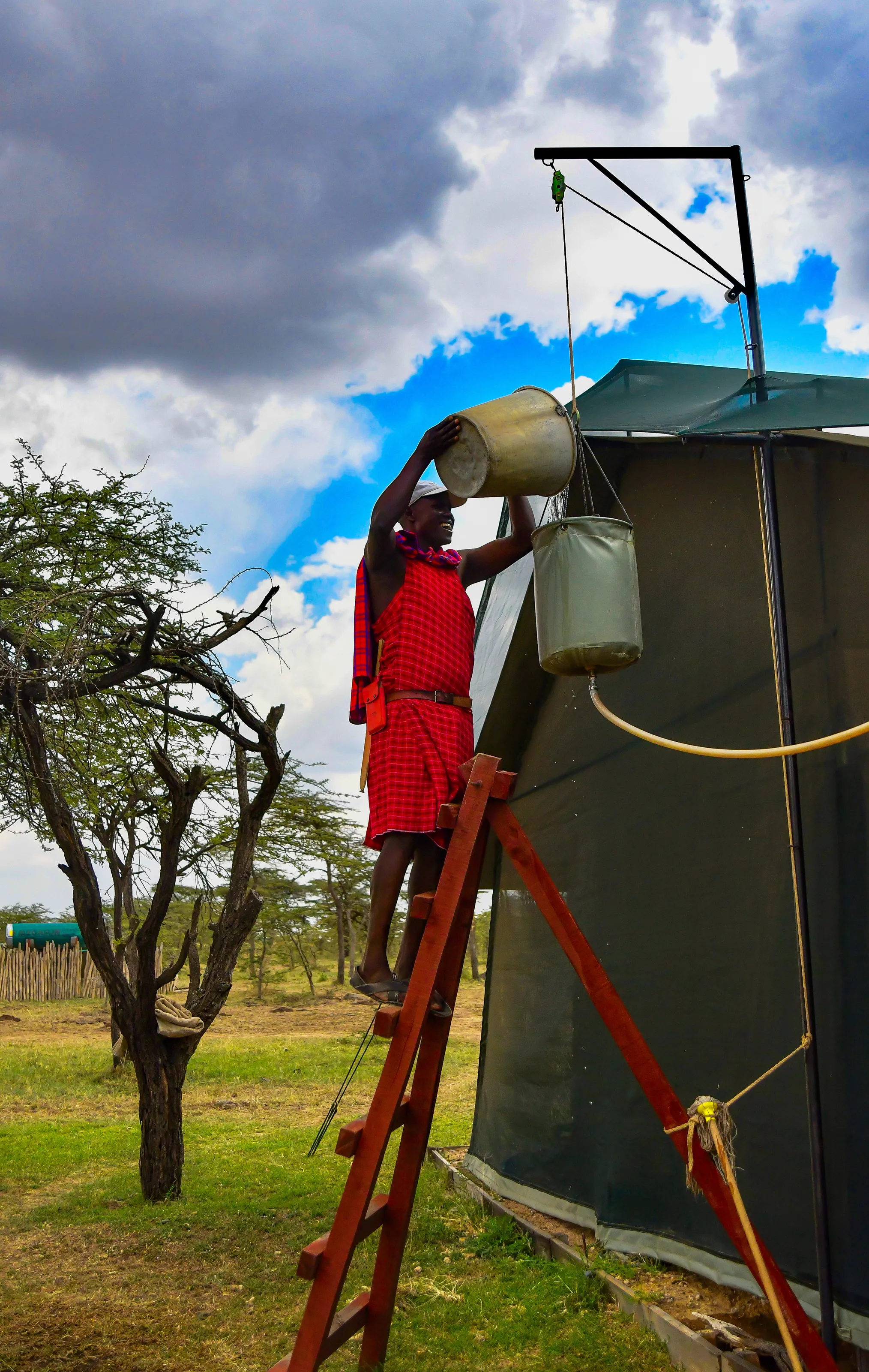 Masai Bucket Shower
