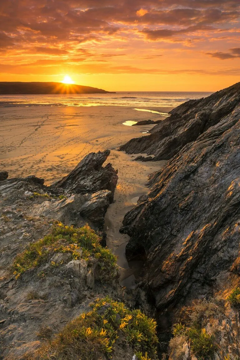 Crantock Beach Sunset