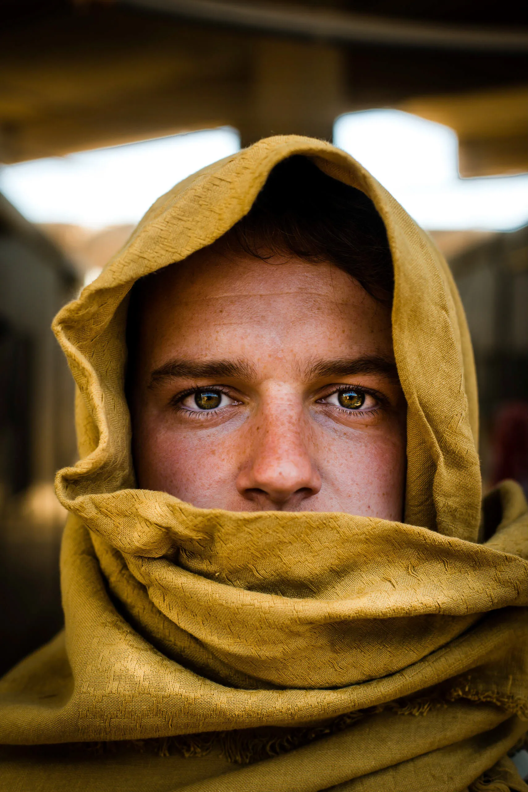 Soldier in the Middle East