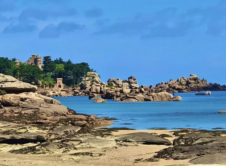 Plage Trégastel Bretagne France
