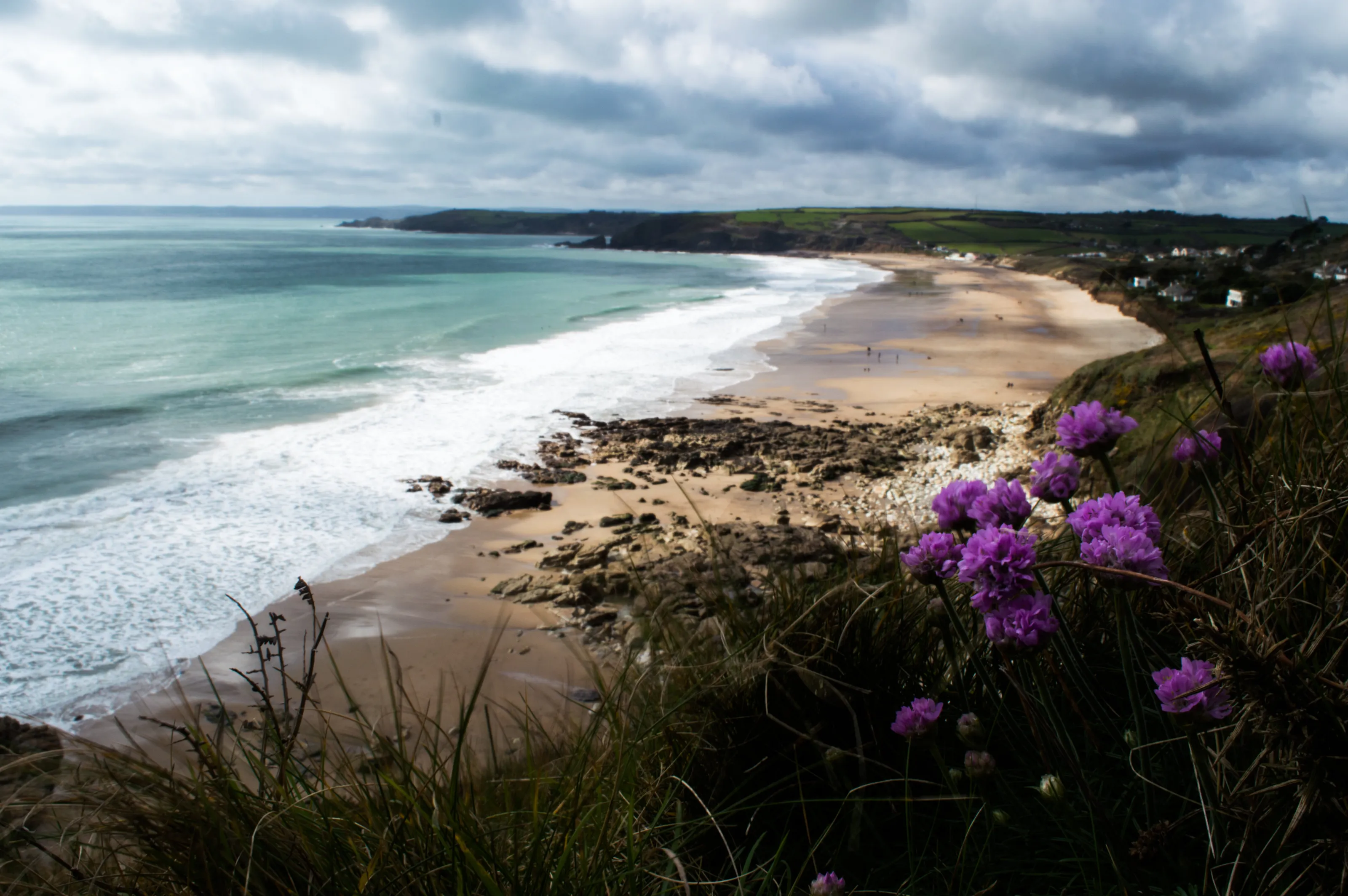 Cornish spring view