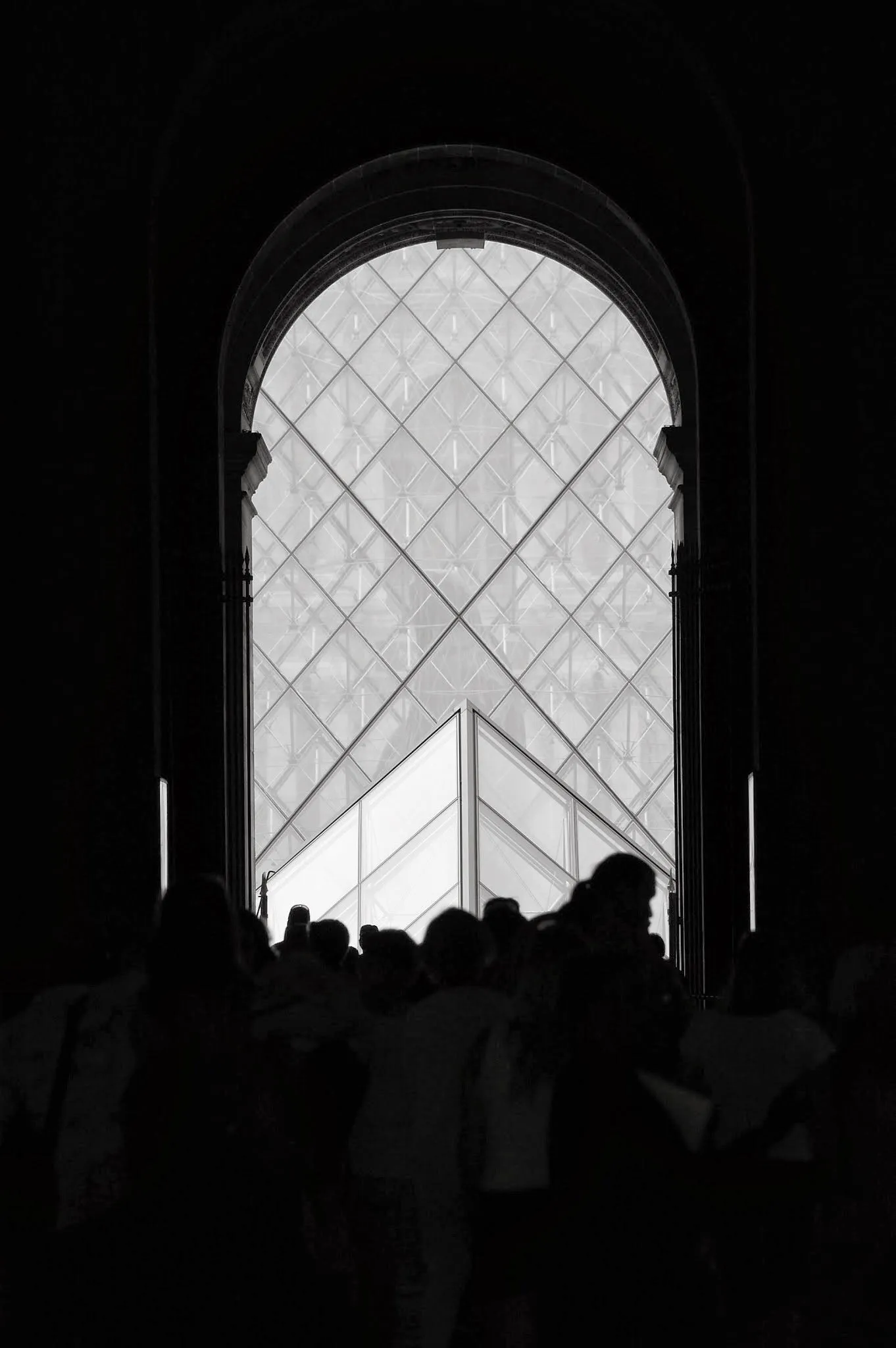 Entrance to the Louvre, Paris
