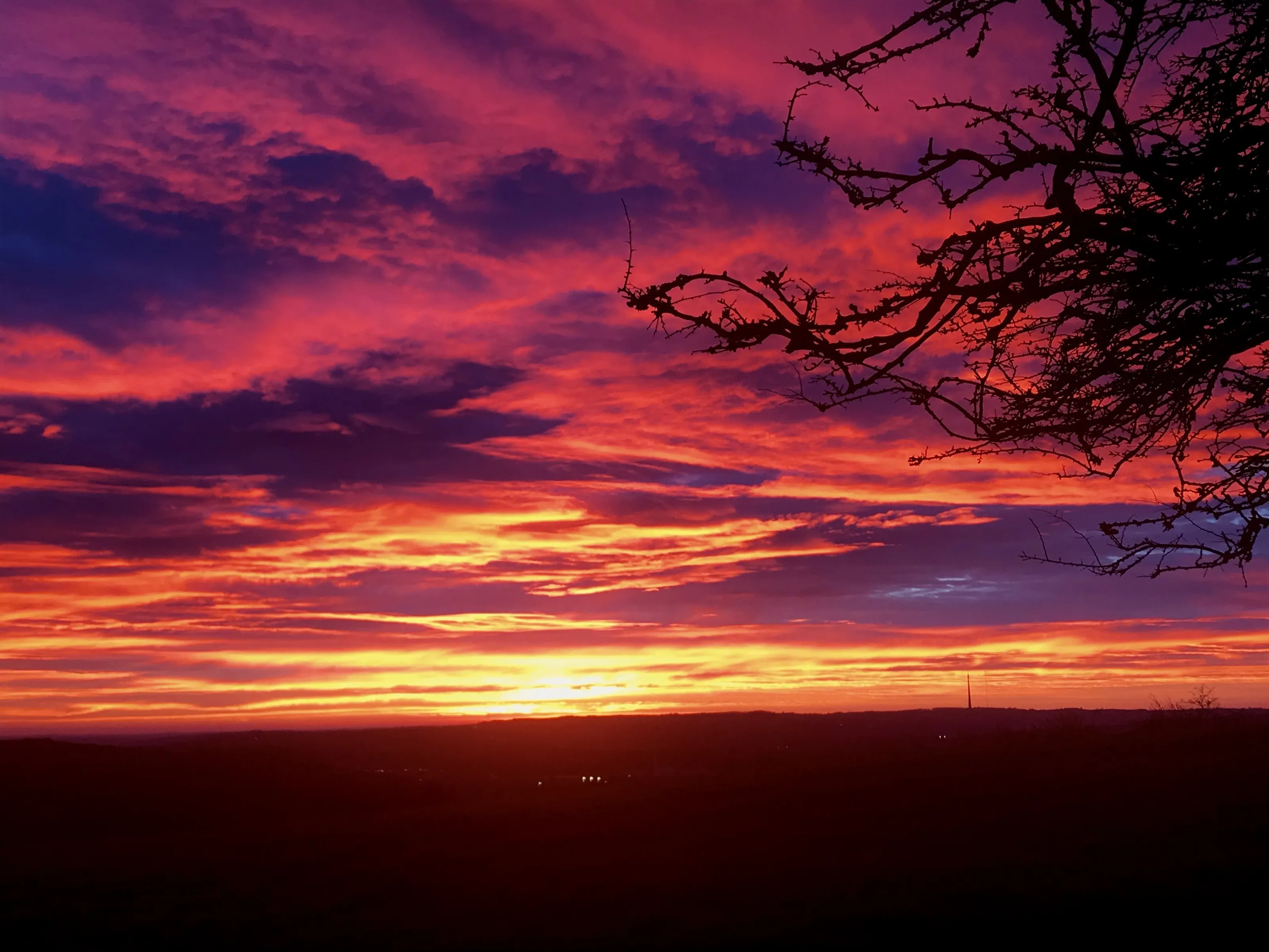 February sunrise