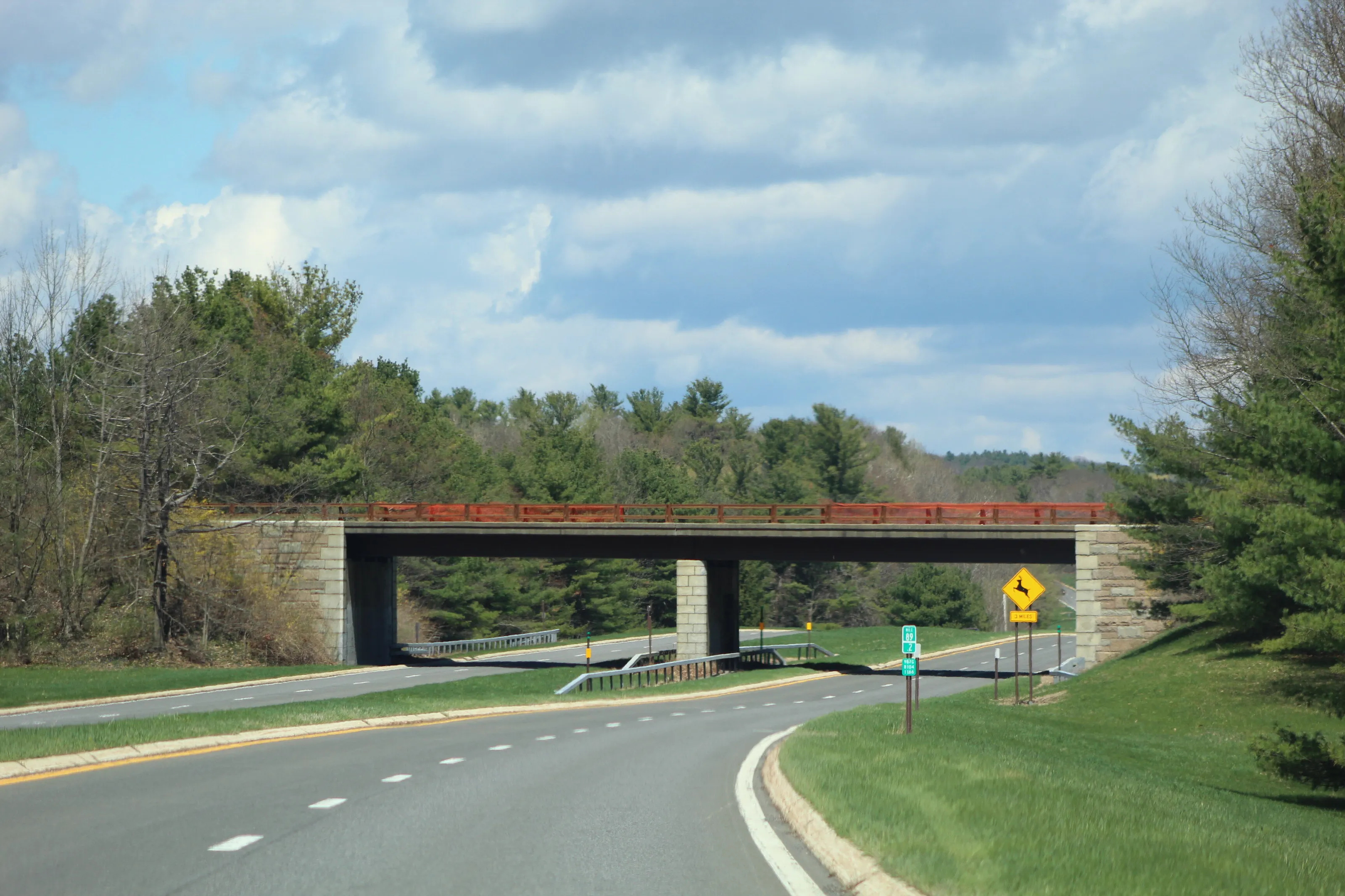 Stone Overpass on Taconic Parkway