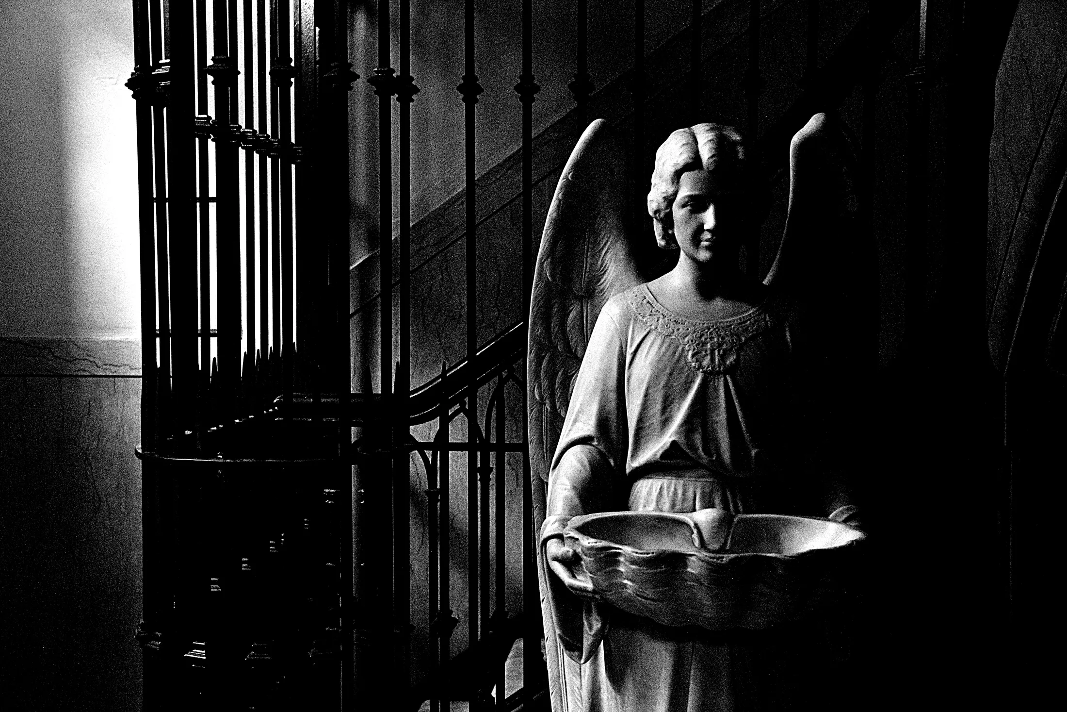 Angel Holy Water Font