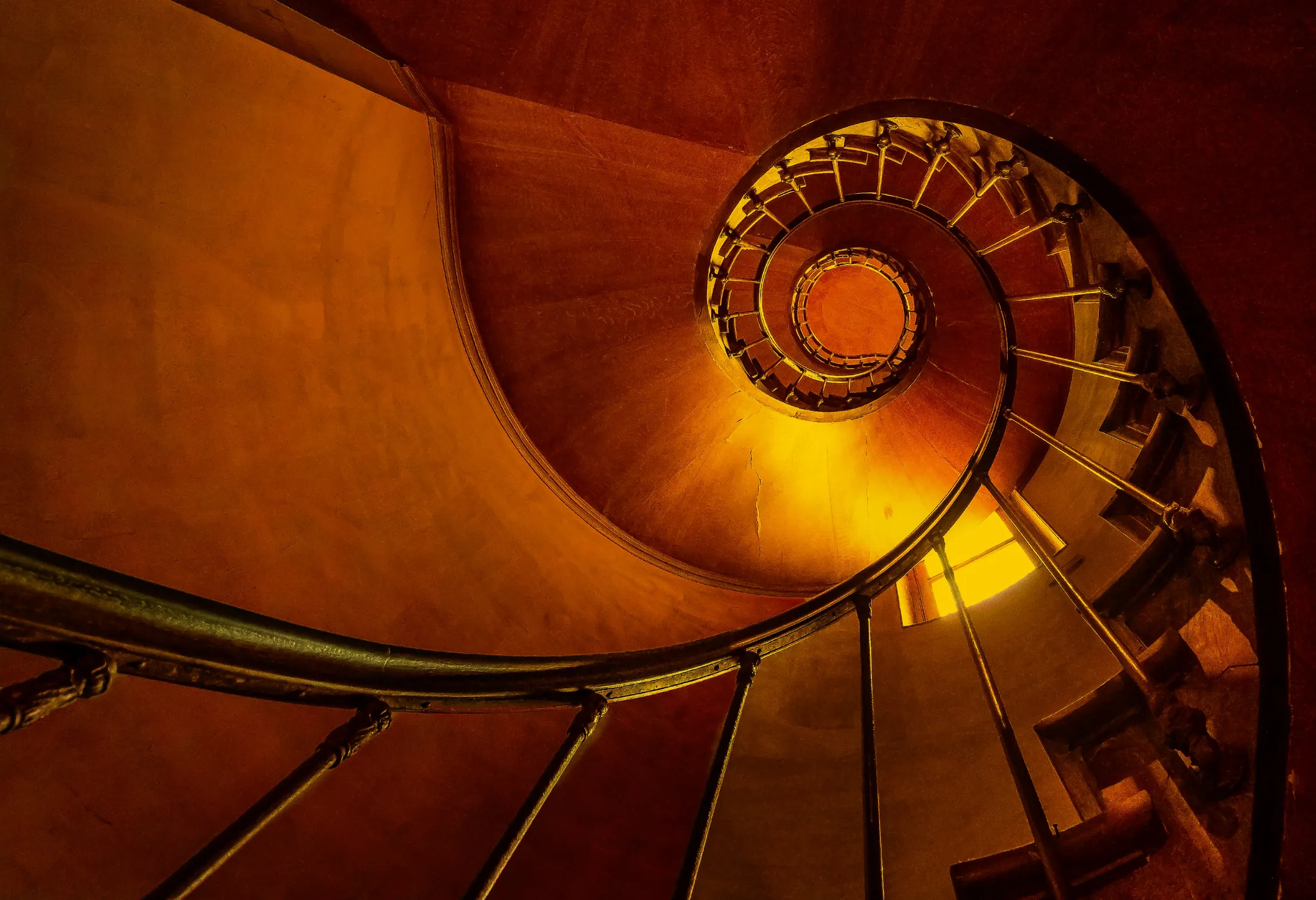 Spiral Staircase in Azay-le-Rideau Castle