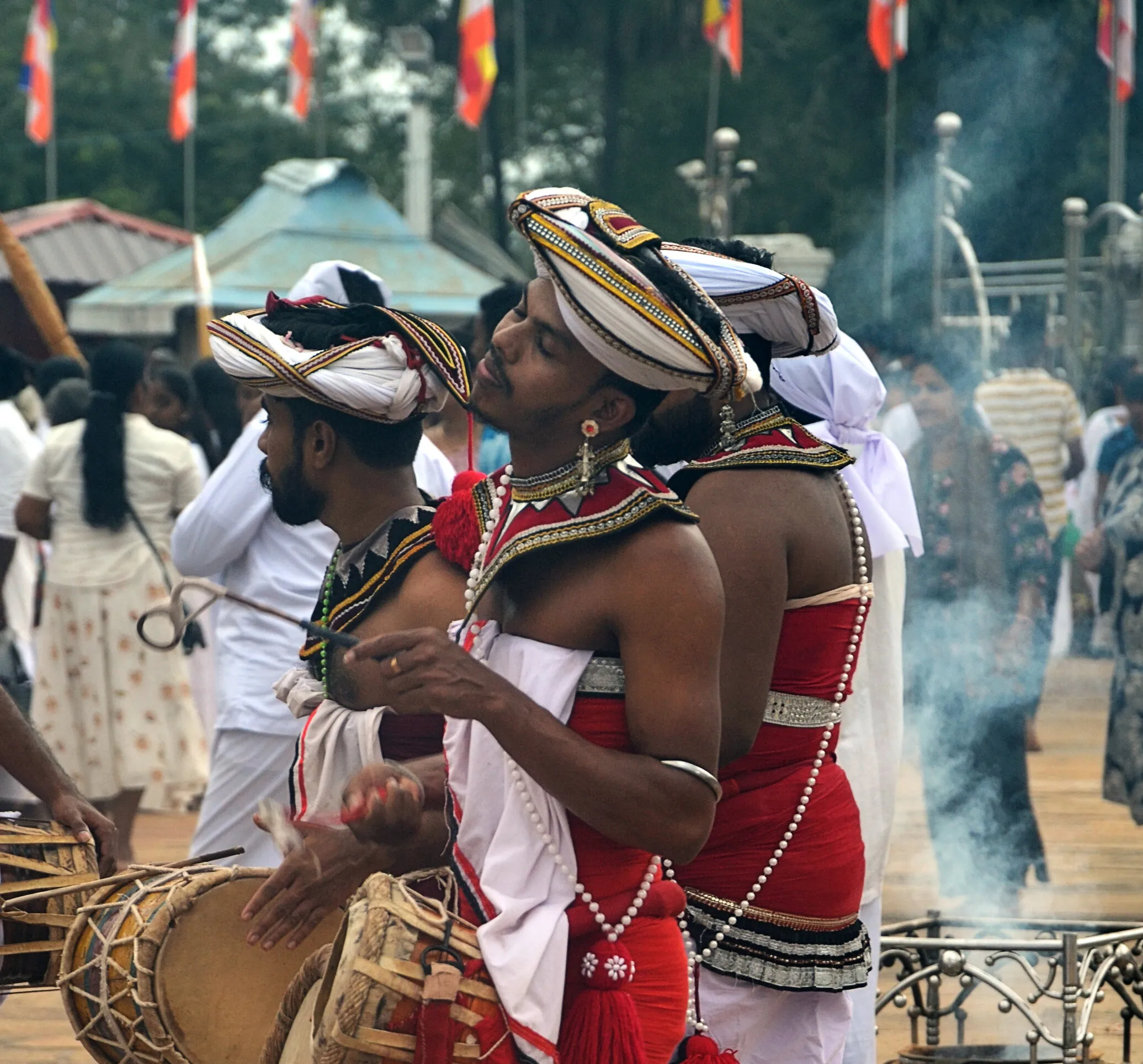 Musician in Anuradhapura
