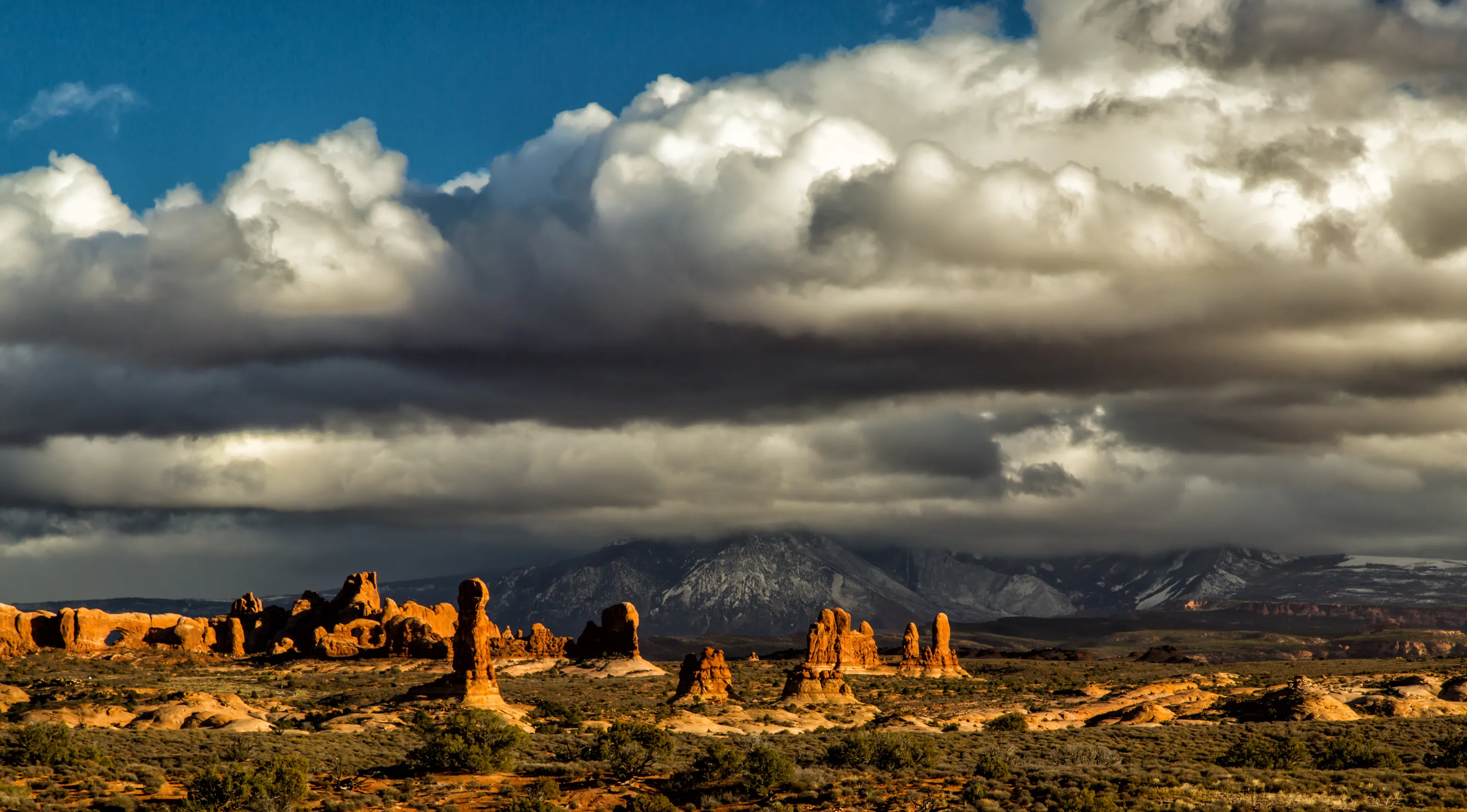 Storm Rolling In ... Arches National Park Utah