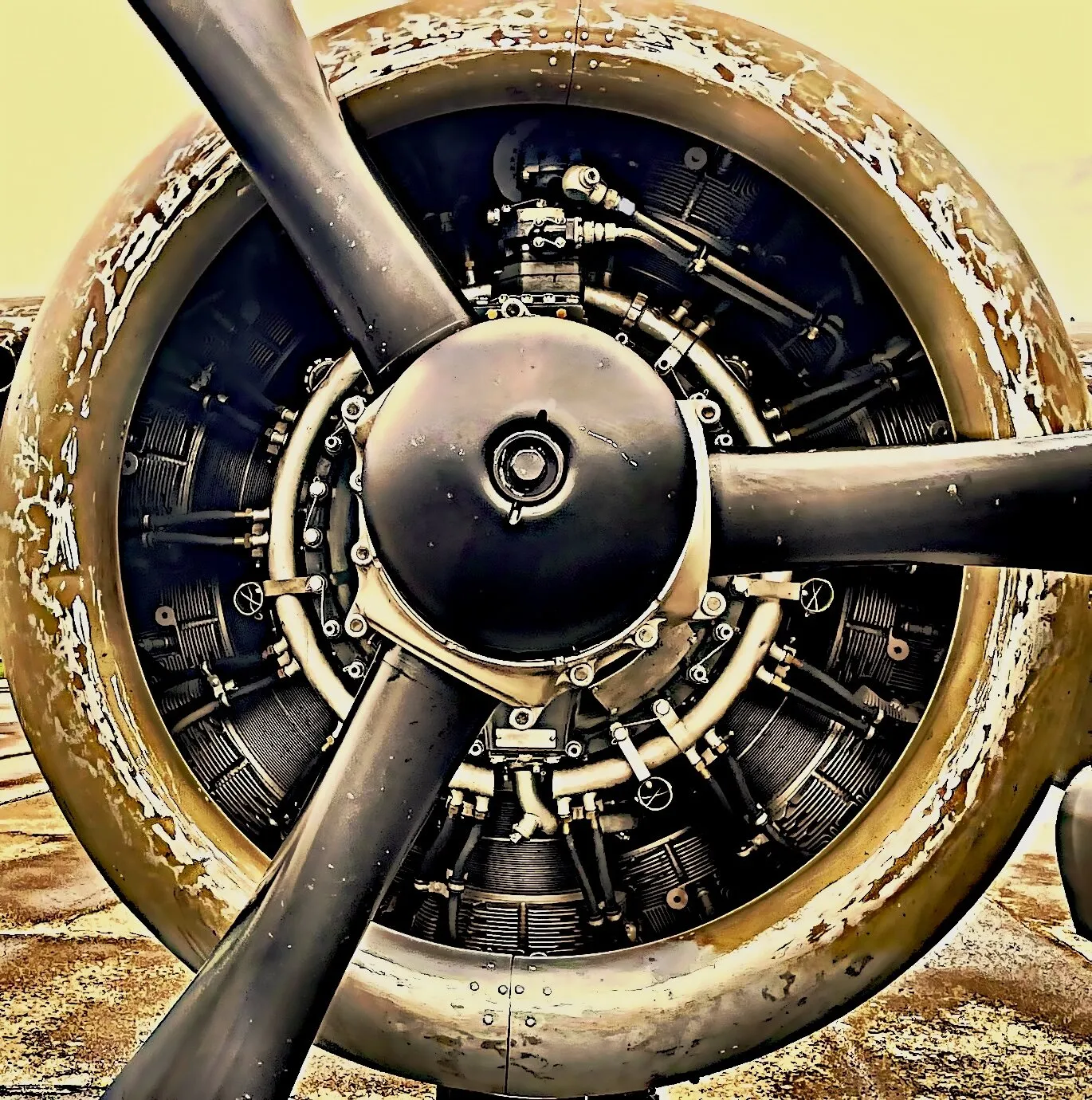 B25 Engine “Old School”