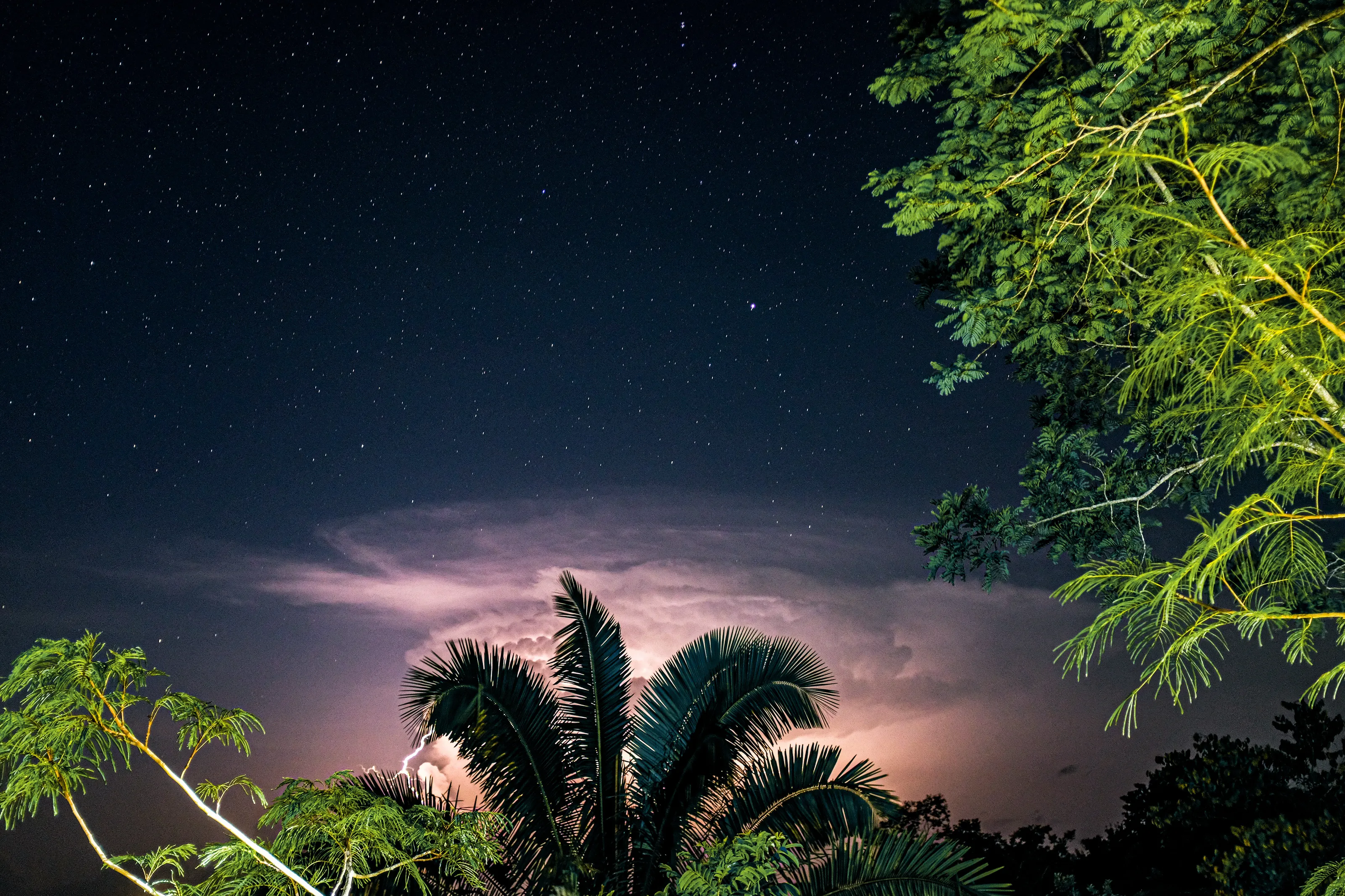 Monsoon Storm over the Pacific