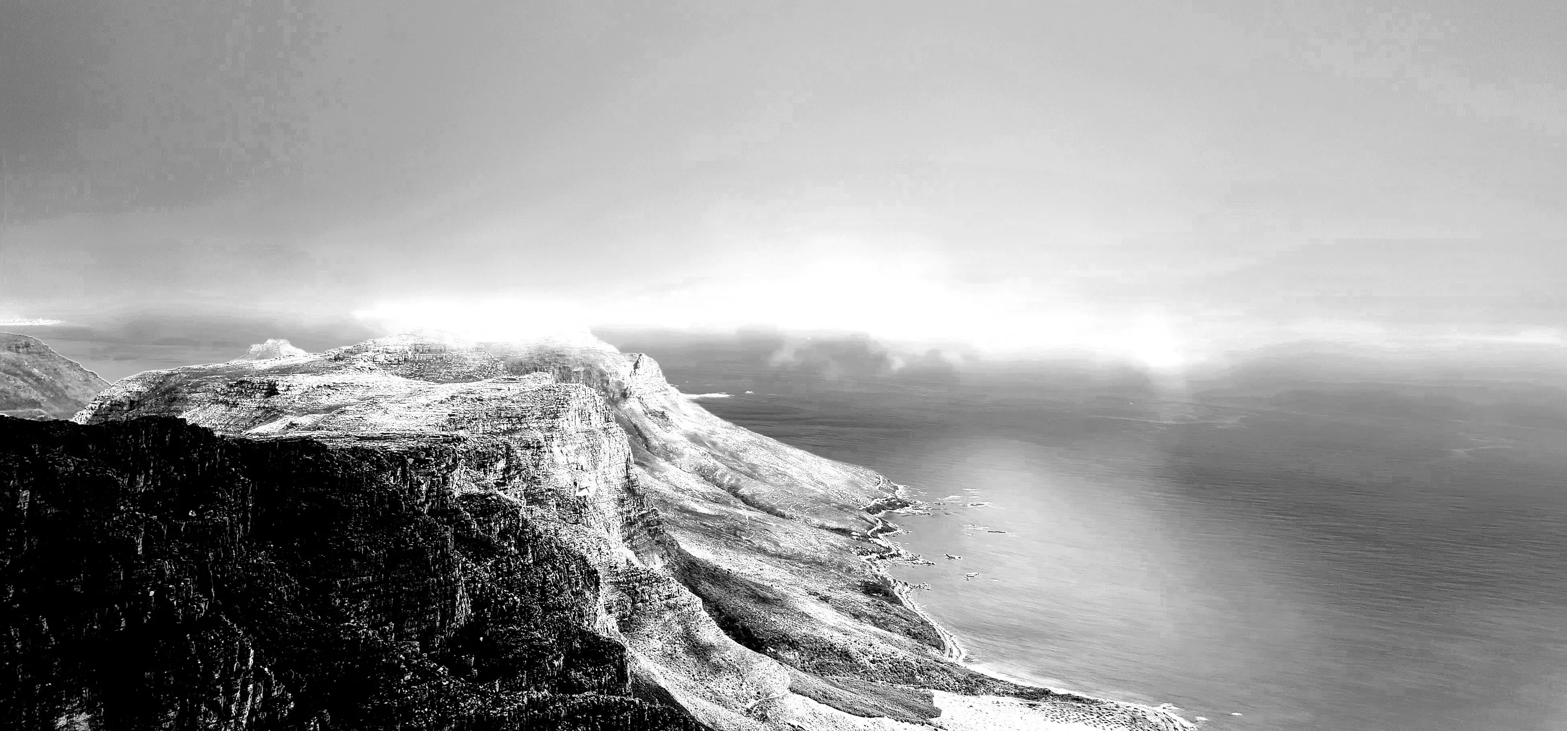 On top the clouds