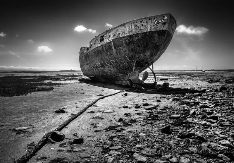 Stranded Boats in Black and White - transport photo contest ...
