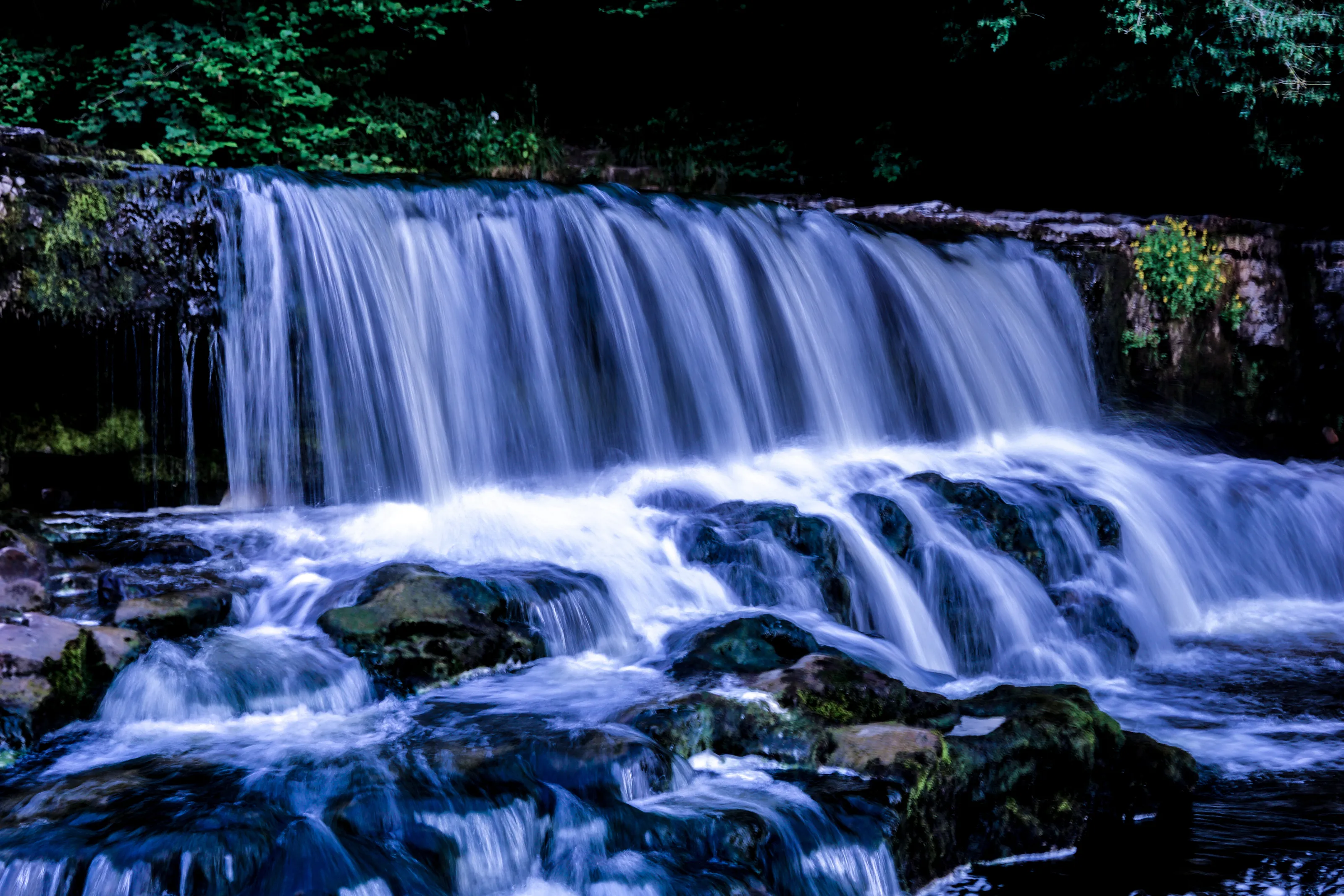 Waterfall at Aysgarth falls