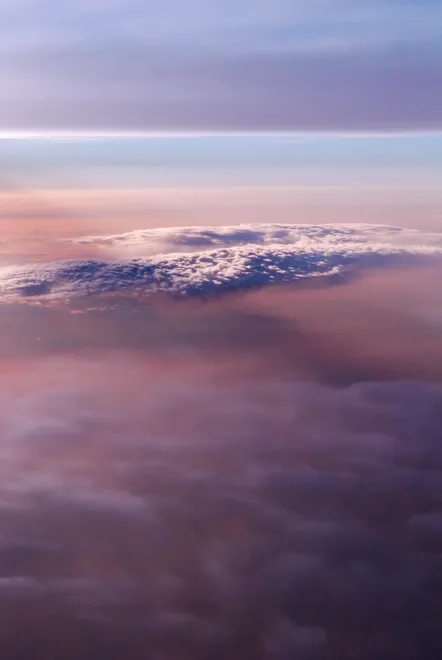 Late Evening Sky at 31.000'