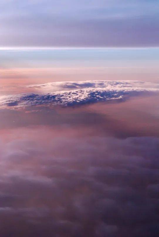 Late Evening Sky at 31.000'