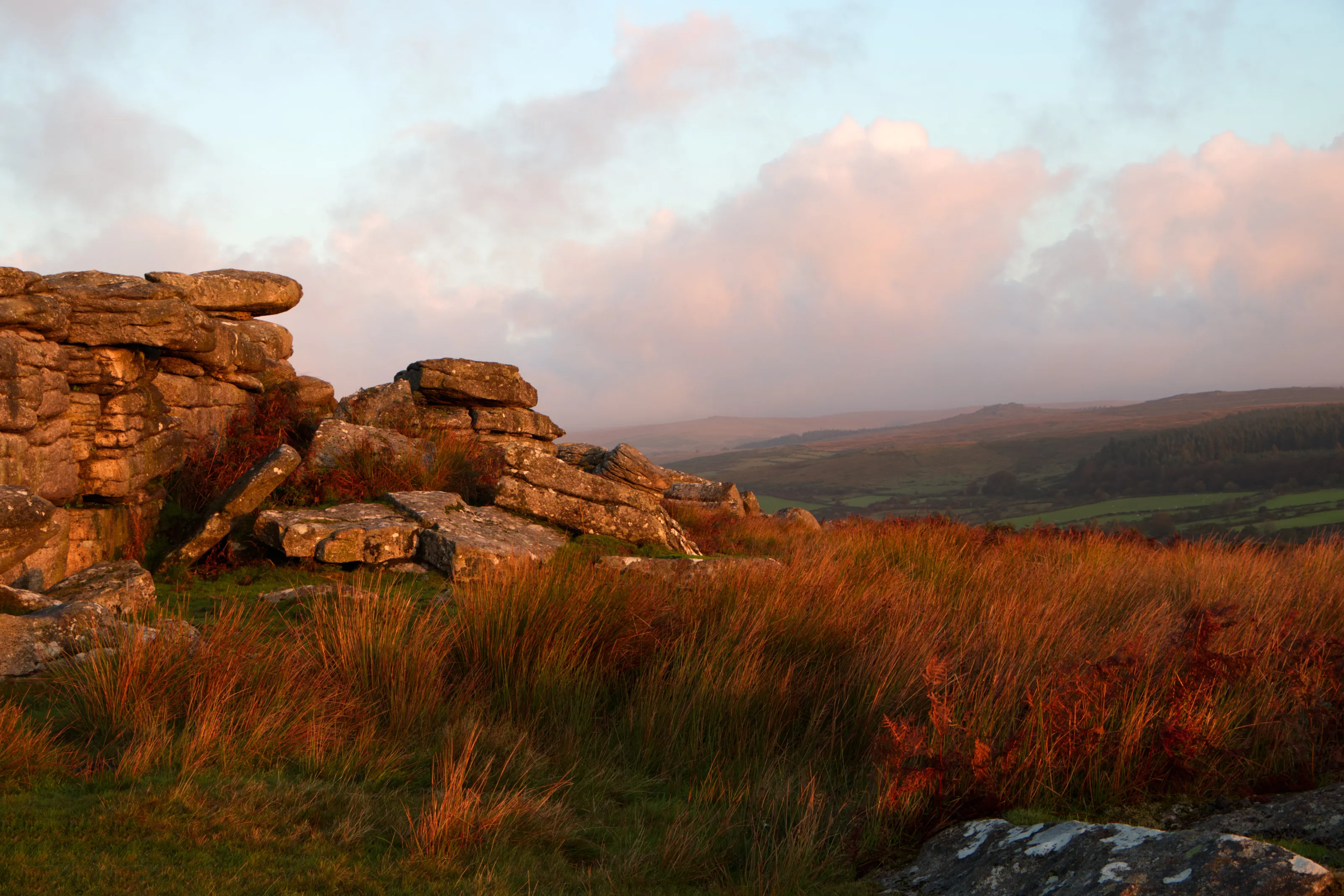 Sunrise on Dartmoor