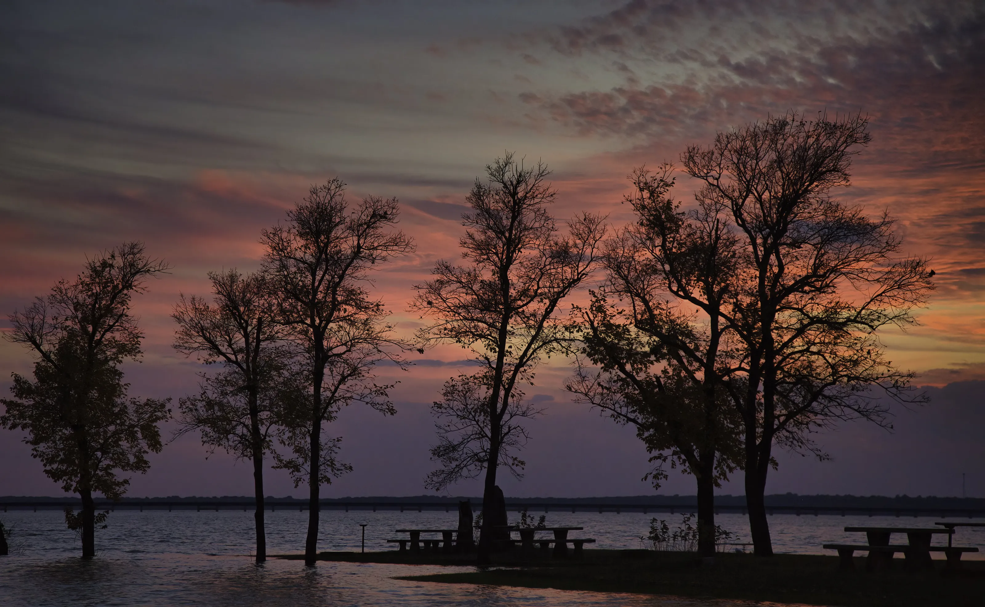Sunset on Texoma