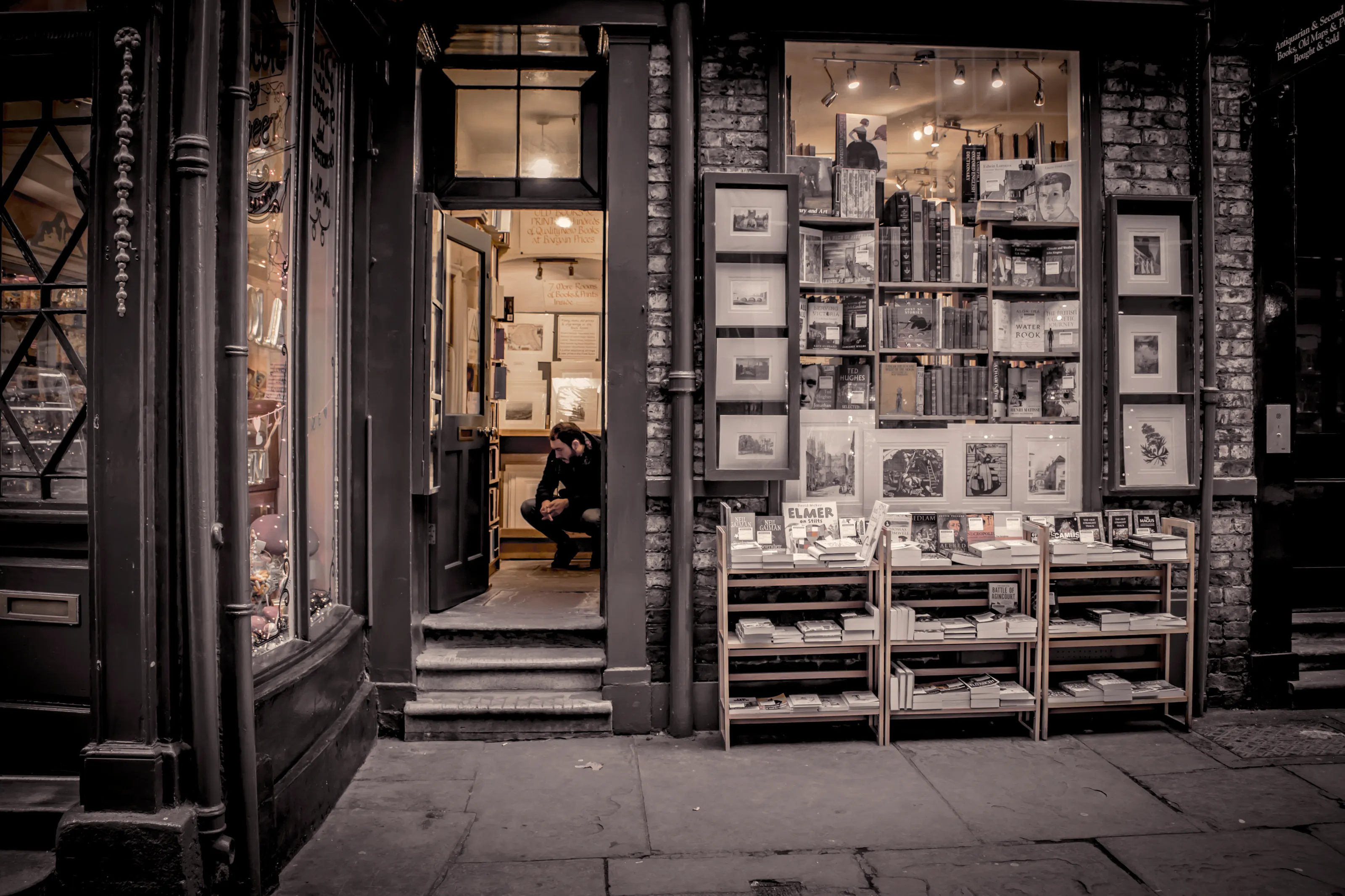 The Hipster in the Bookshop