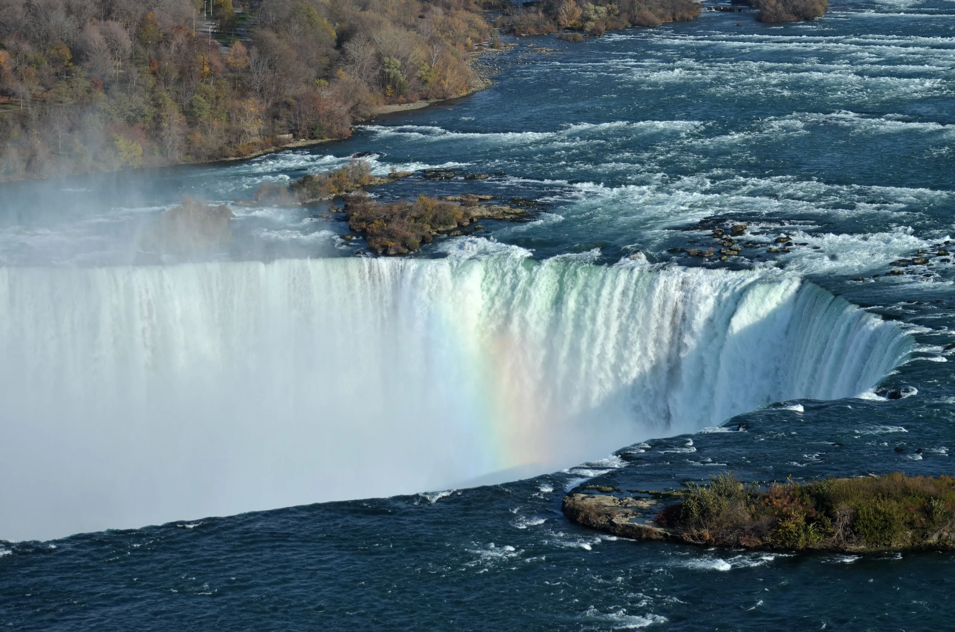 Niagara's Hint of a Rainbow