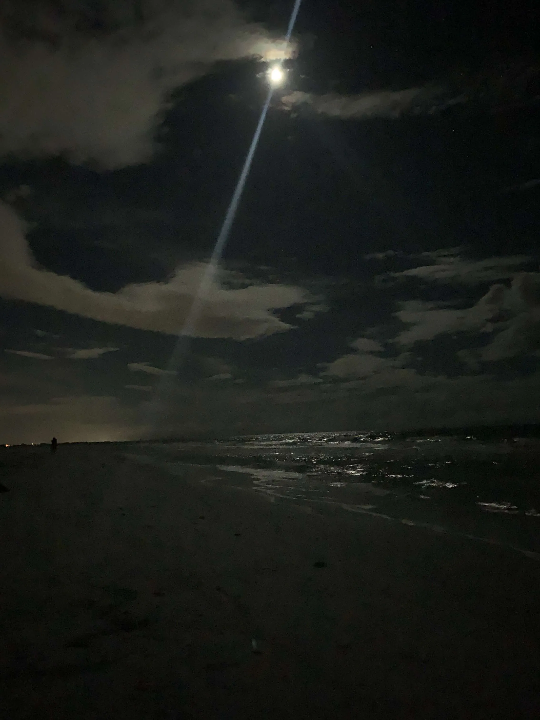 Our beach, our moon