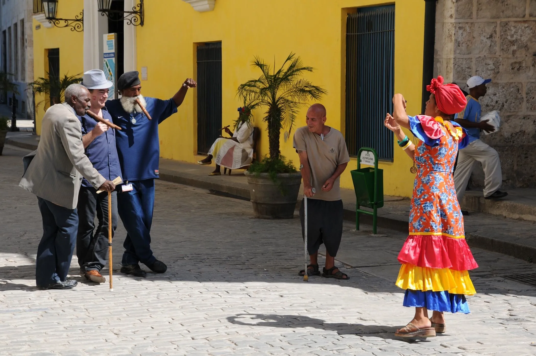 In Habana they laugh at themselves a lot..