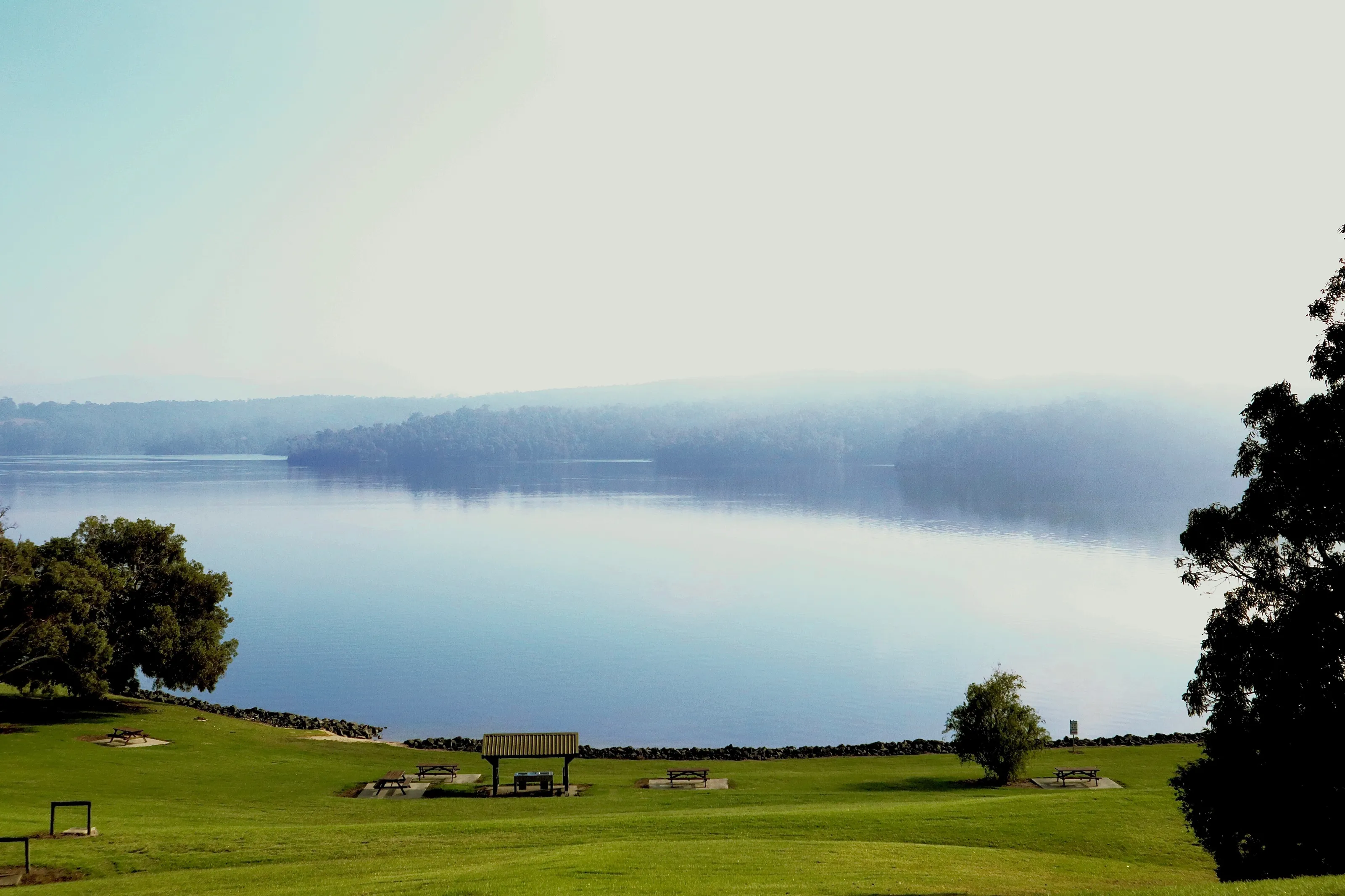 Fog on the water