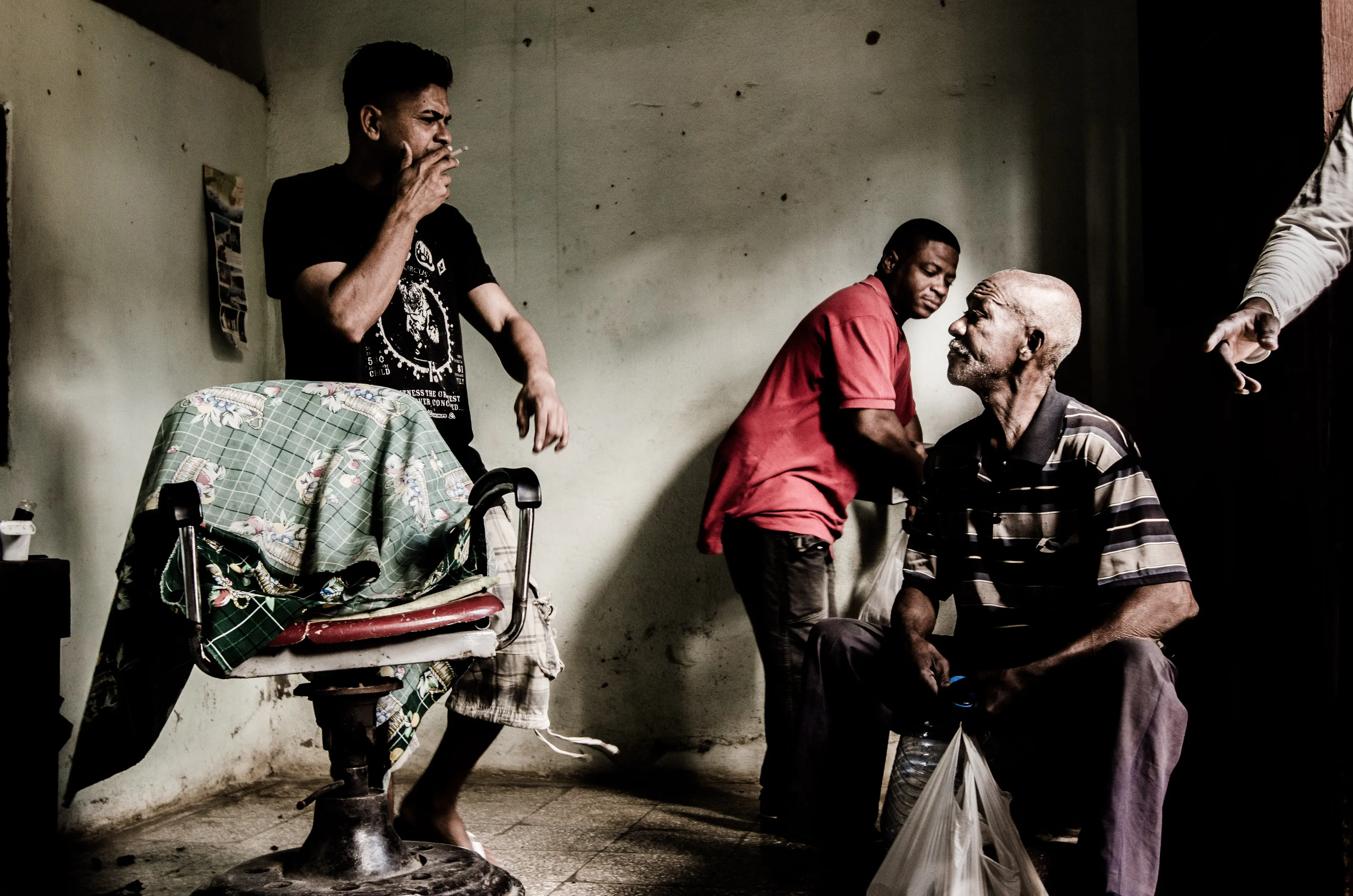 Barber shop in  Cuba