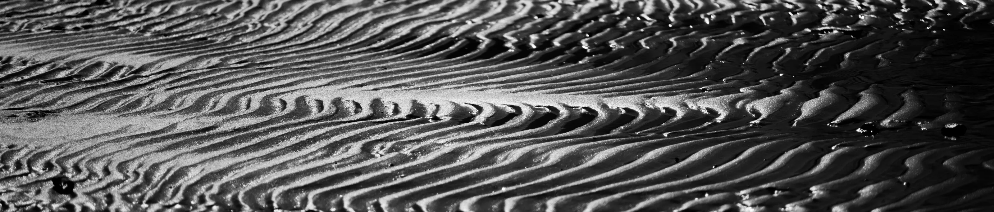 sand and water