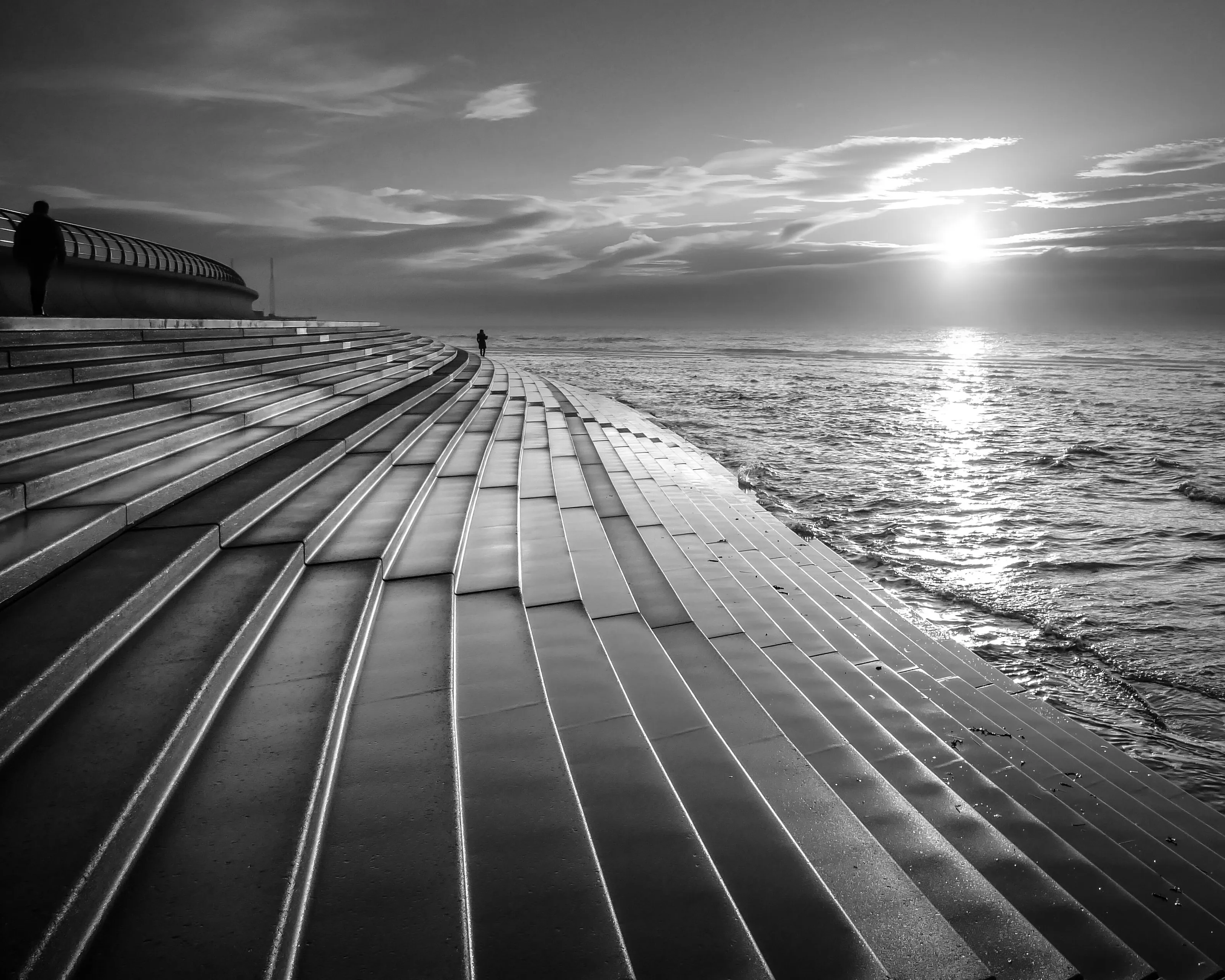 Steps to the sea