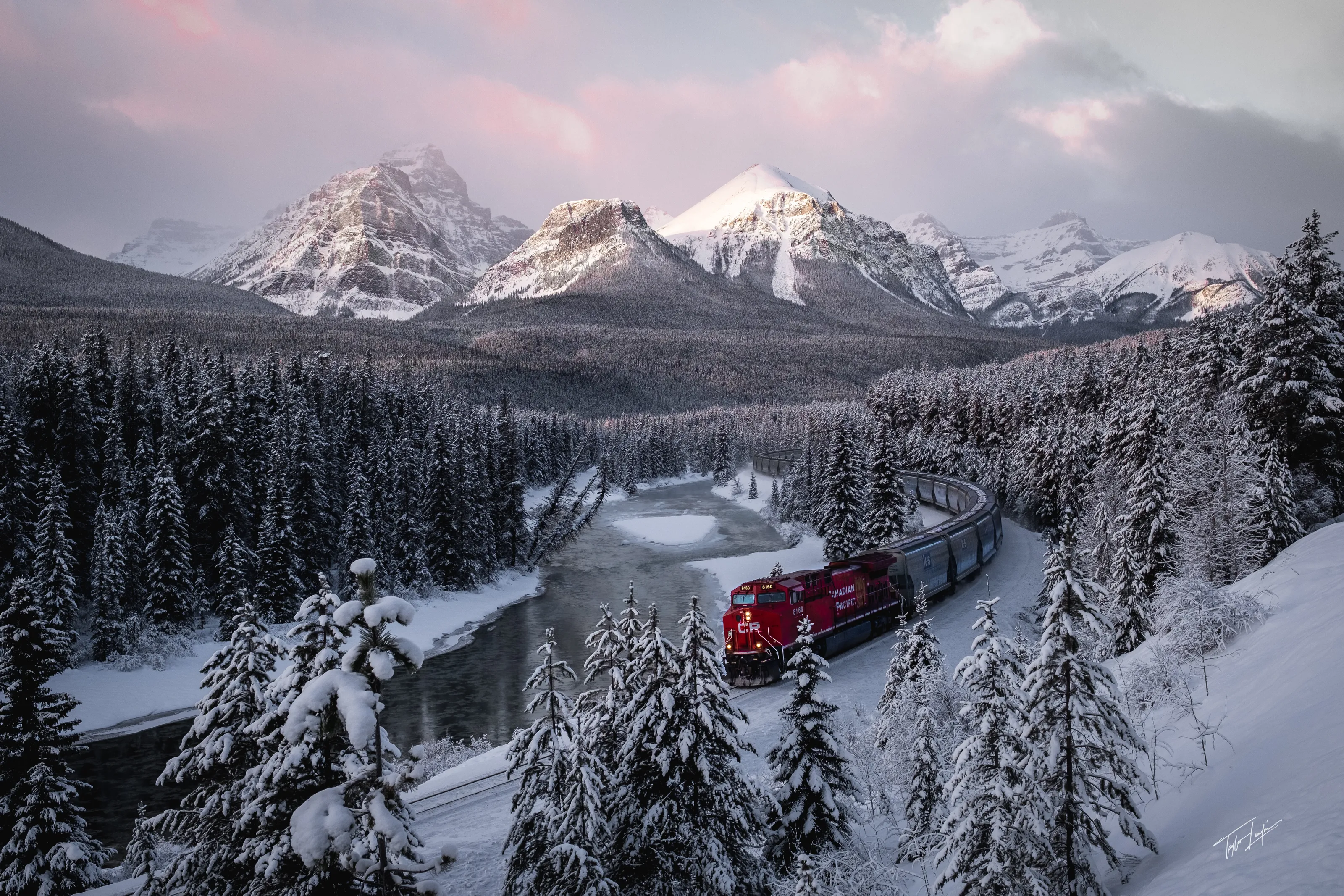 Travelling through winter wonderland