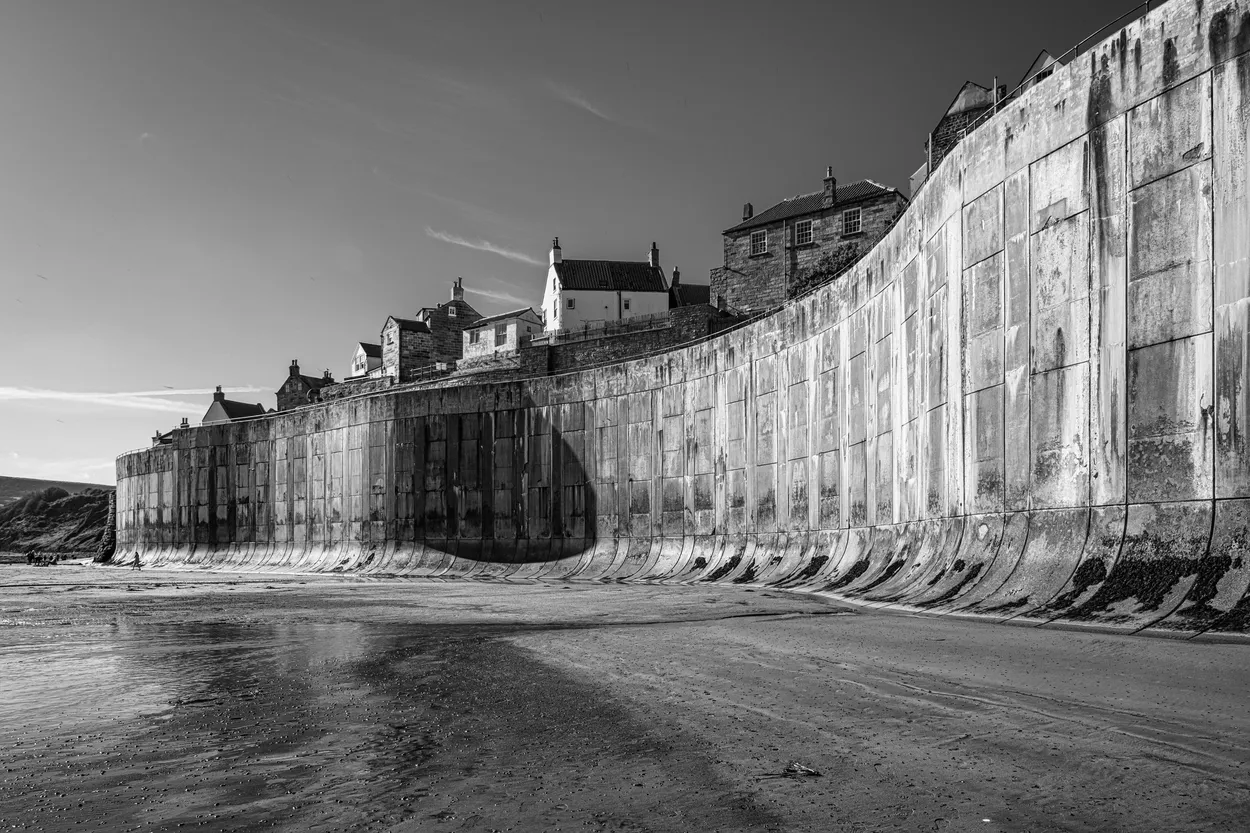 Sea defences