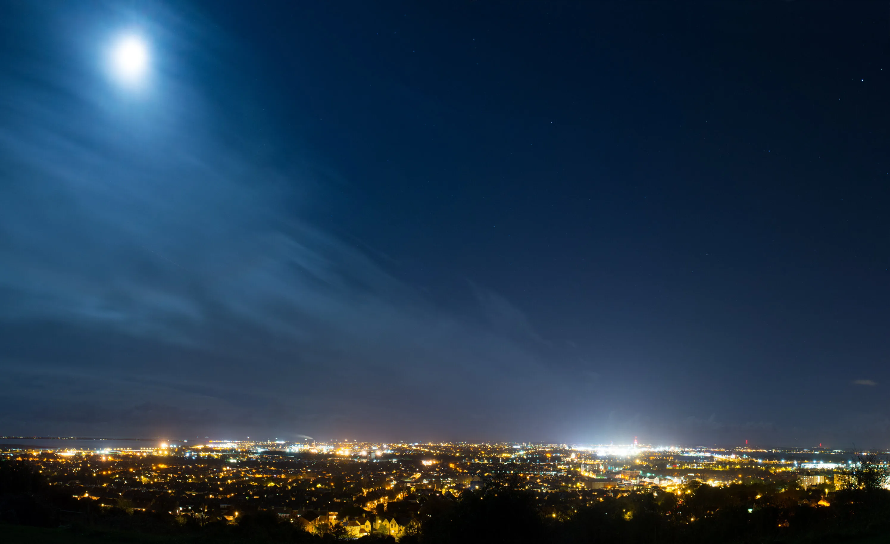 Portsmouth Night Panorama