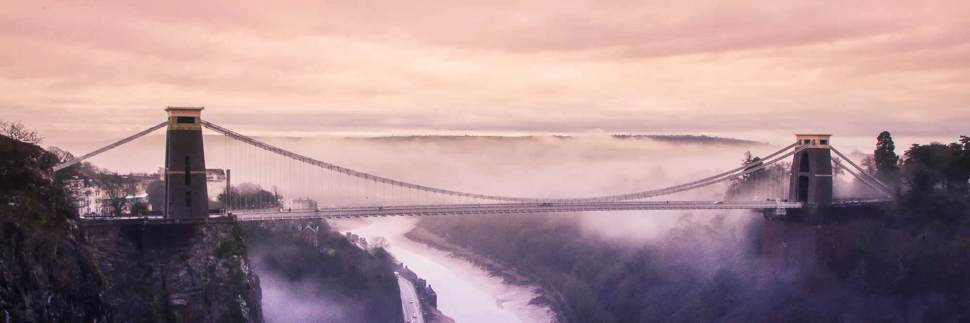 Clifton Suspension Bridge Fog