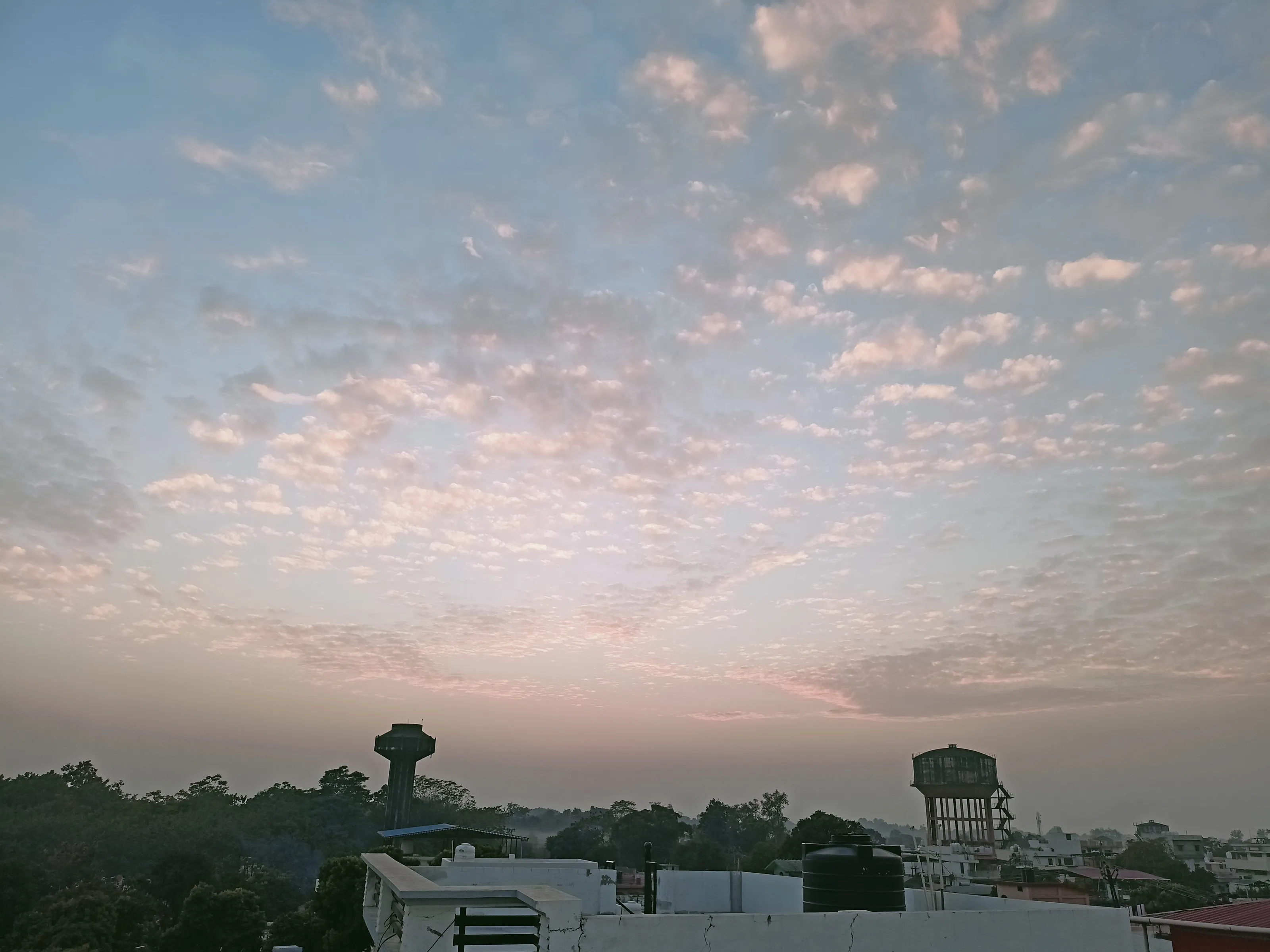 I was lucky that I was able to see this heaven like view.