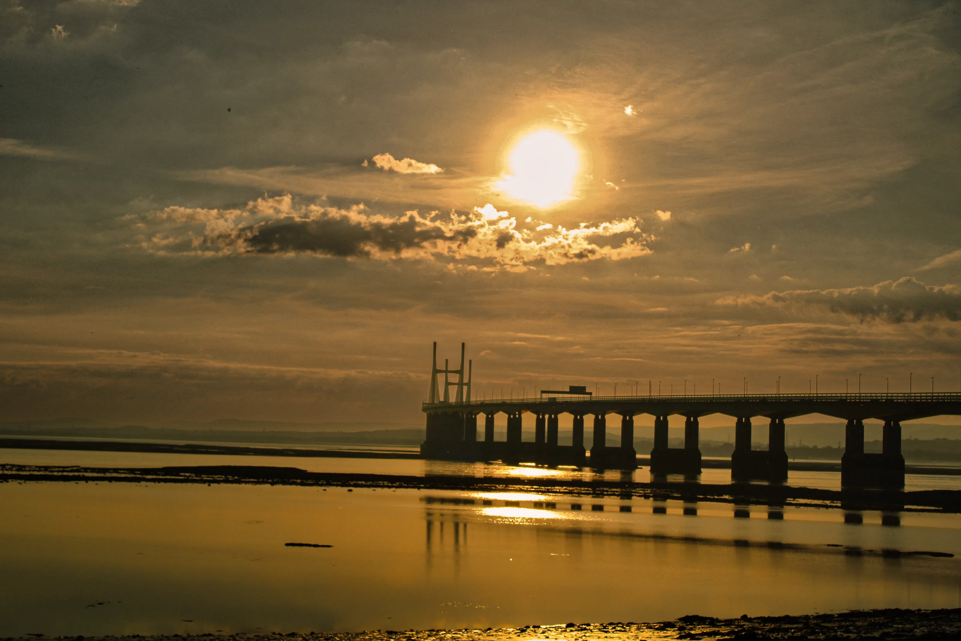 Sunset bridge