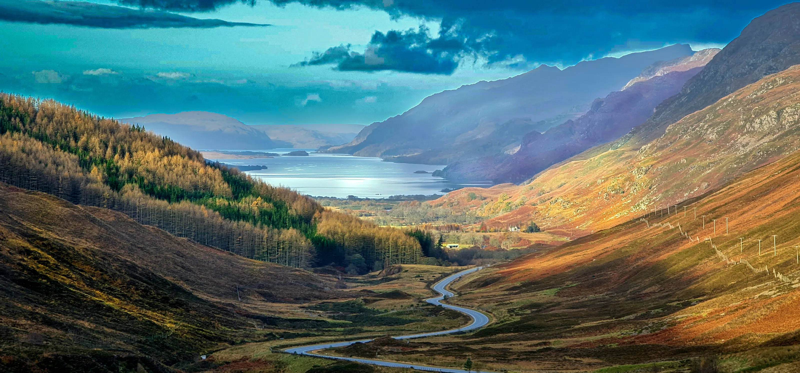 The road to gairloch