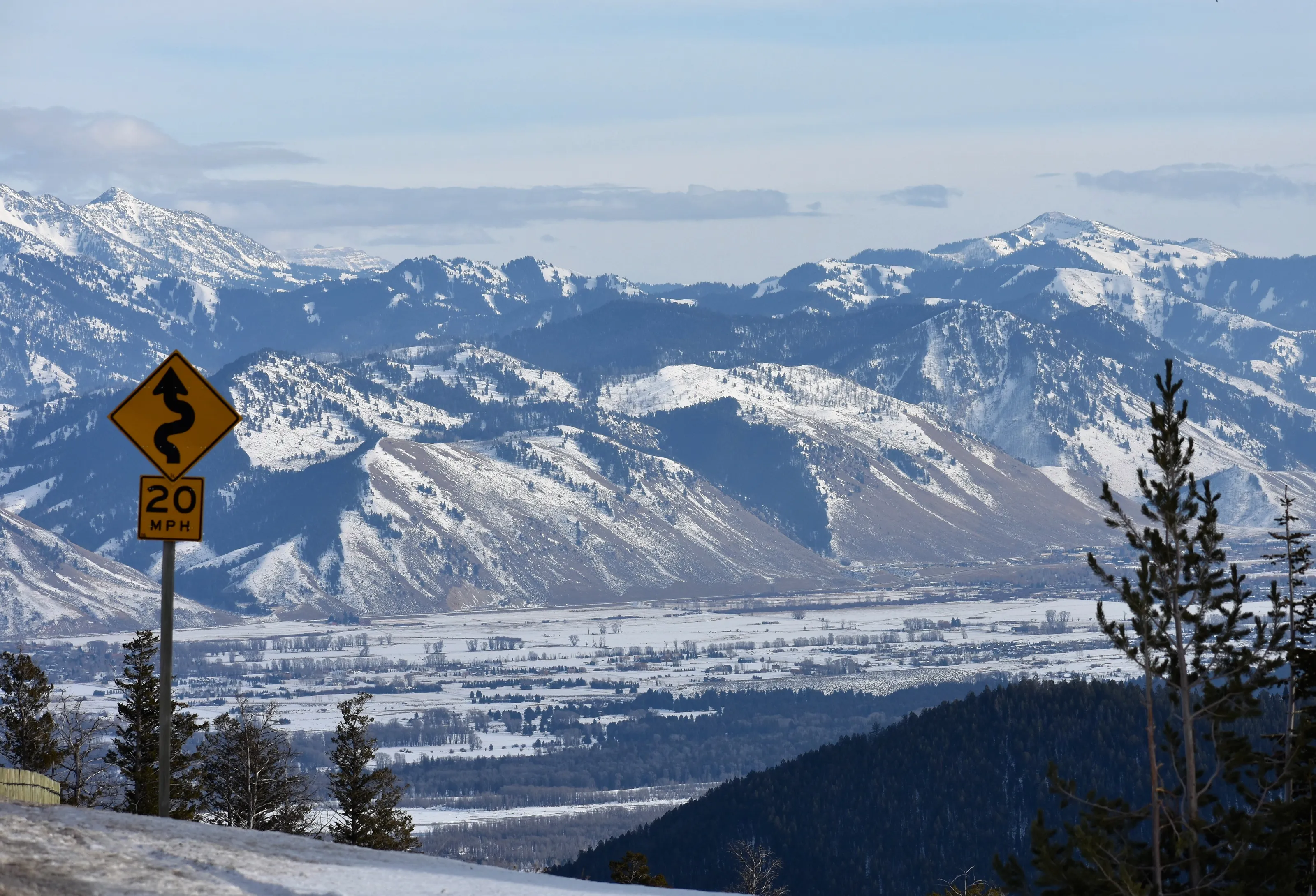 On my way to Grand Teton National Park