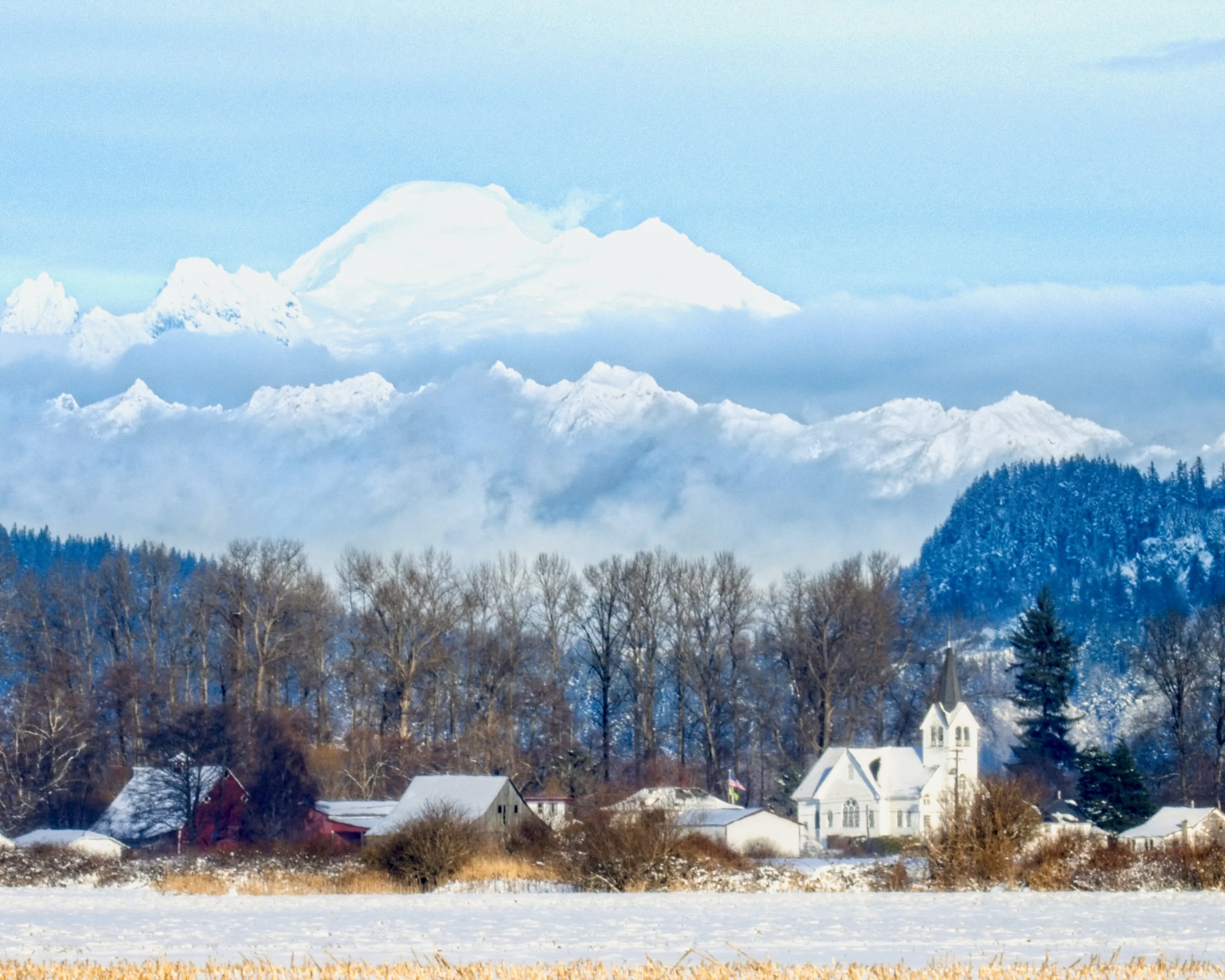 Mount Baker And The Church