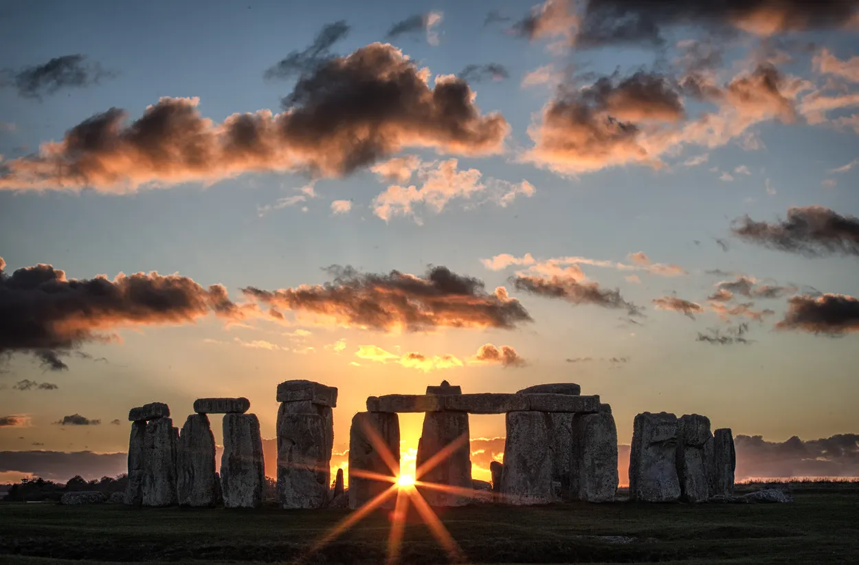 Sunset stones