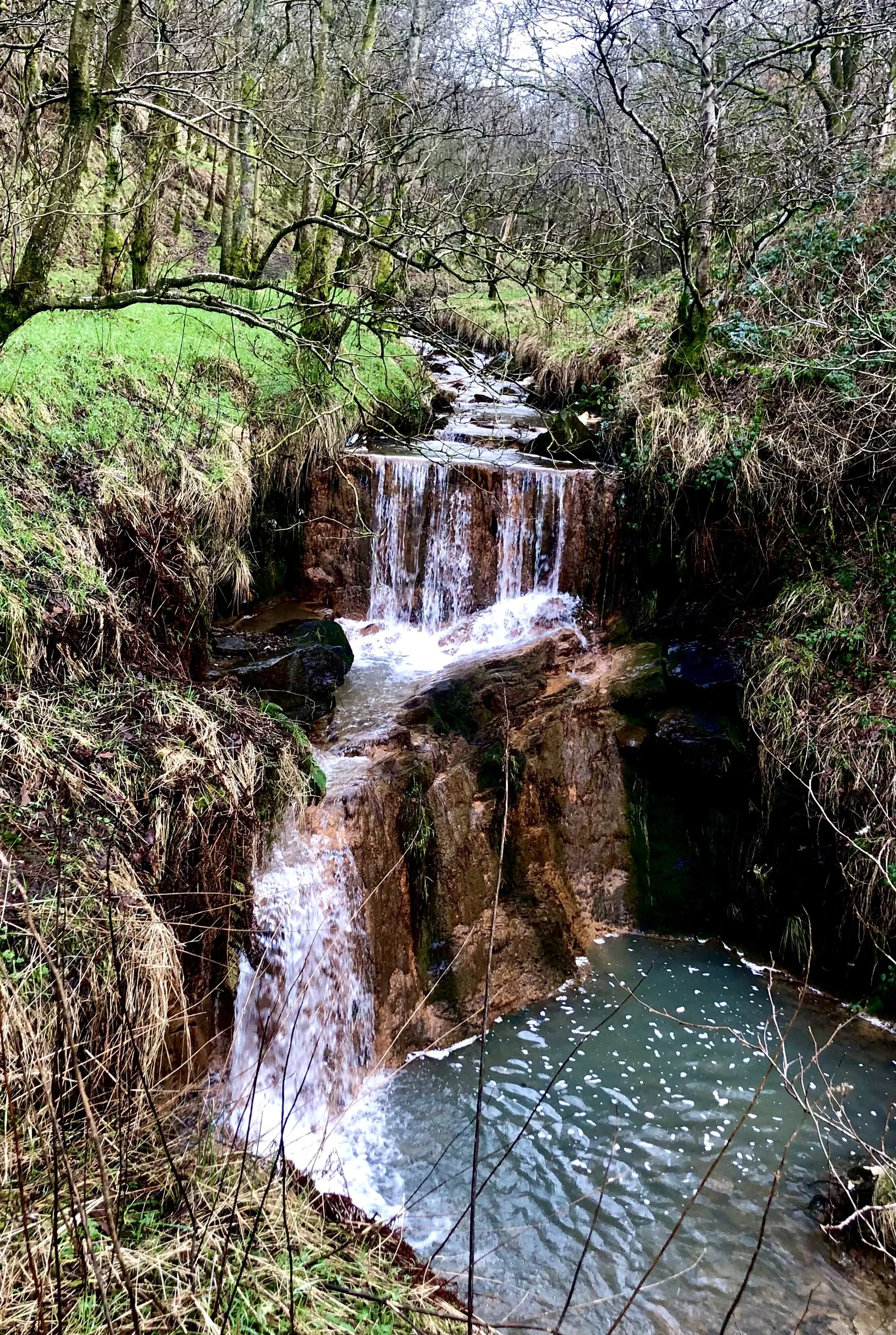 Hidden waterfall adventure
