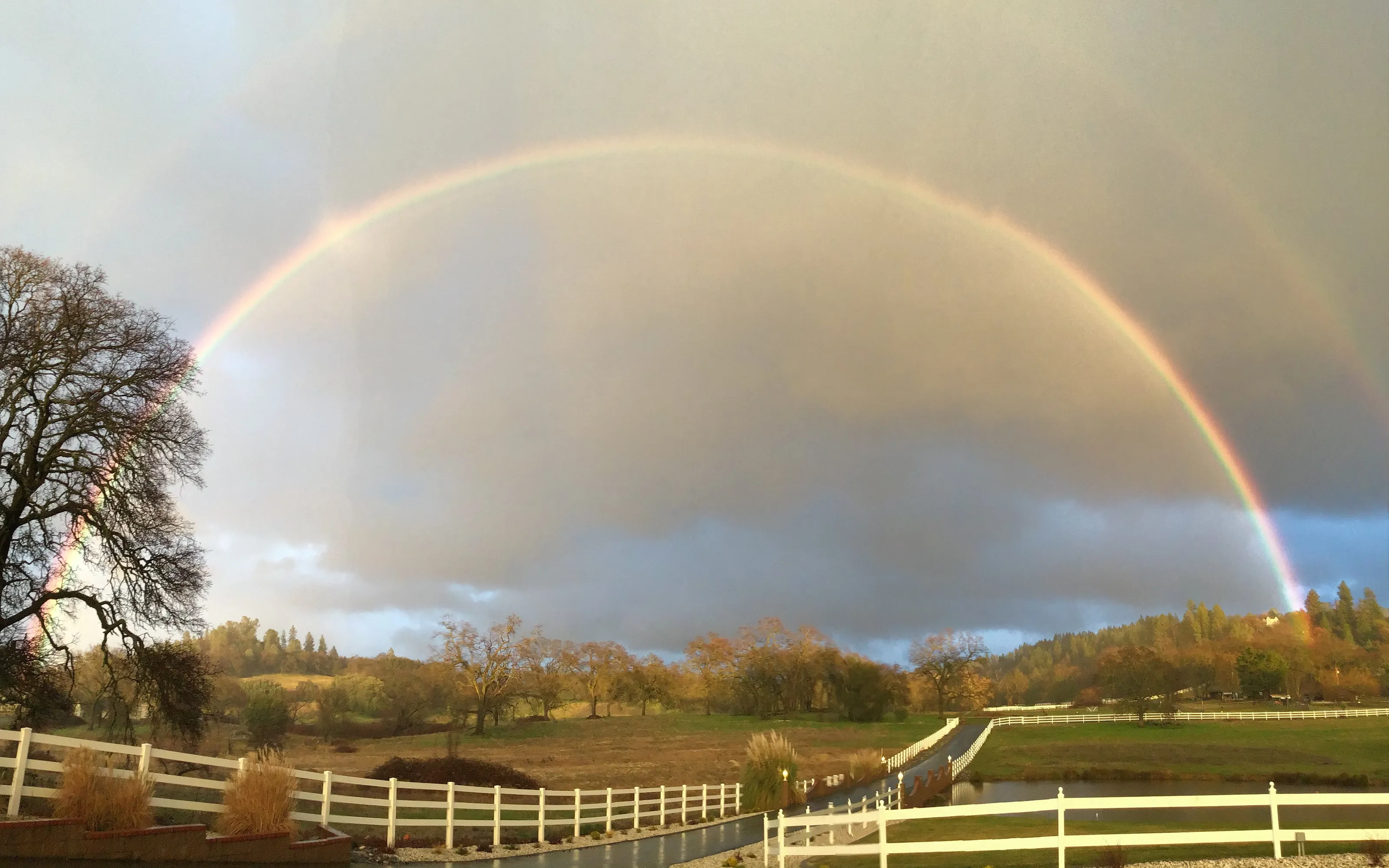 Somewhere over the rainbow