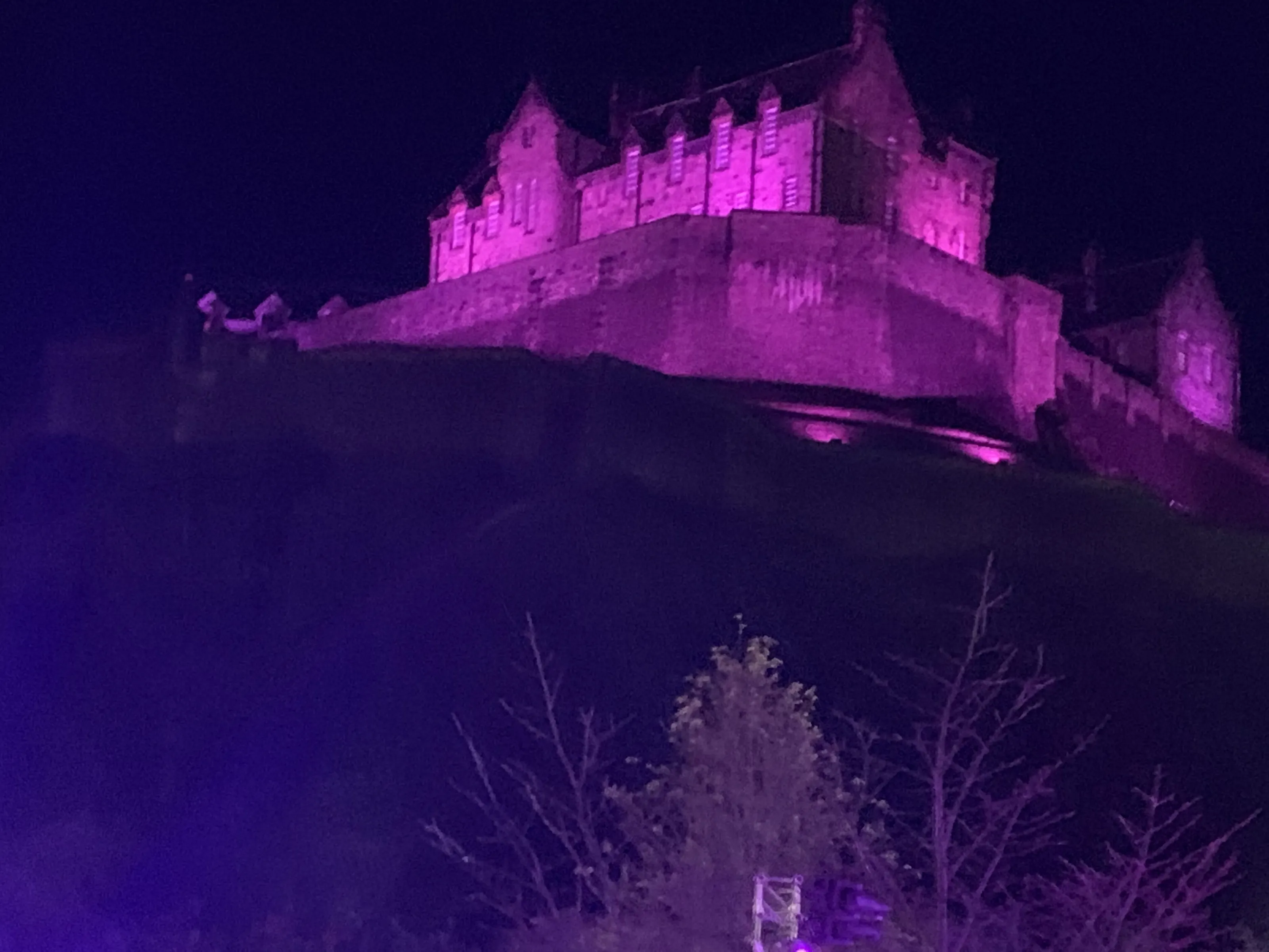 Edinburgh Castle.  .