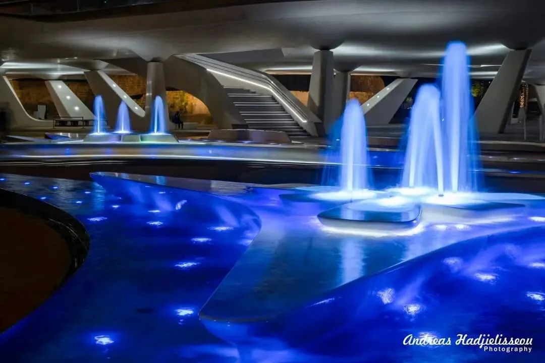 The new look of Nicosia by night