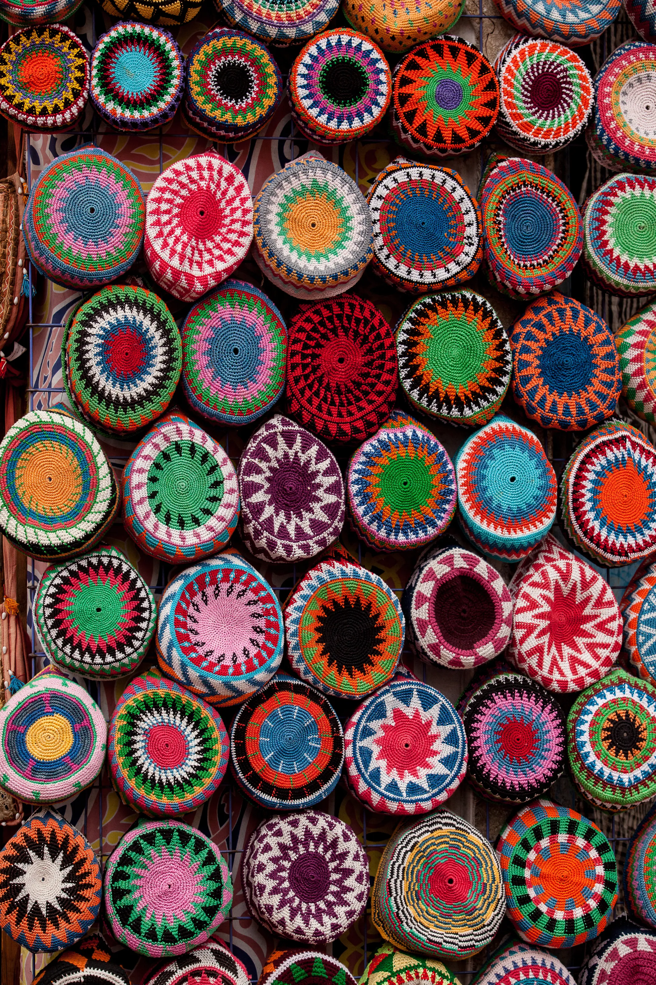 Eye-catching hat patterns